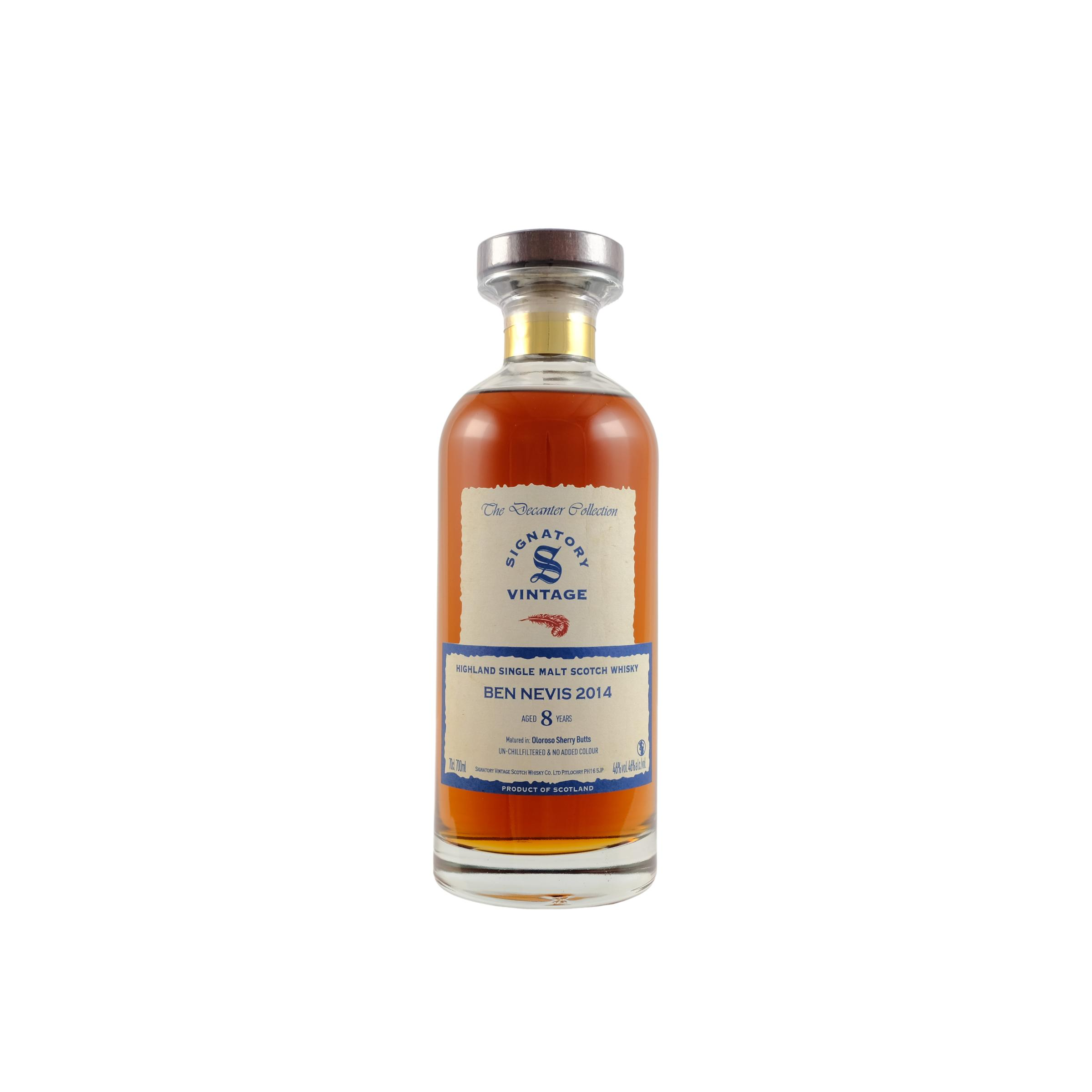 Ben Nevis 2014 8 Years Single Malt Whisky