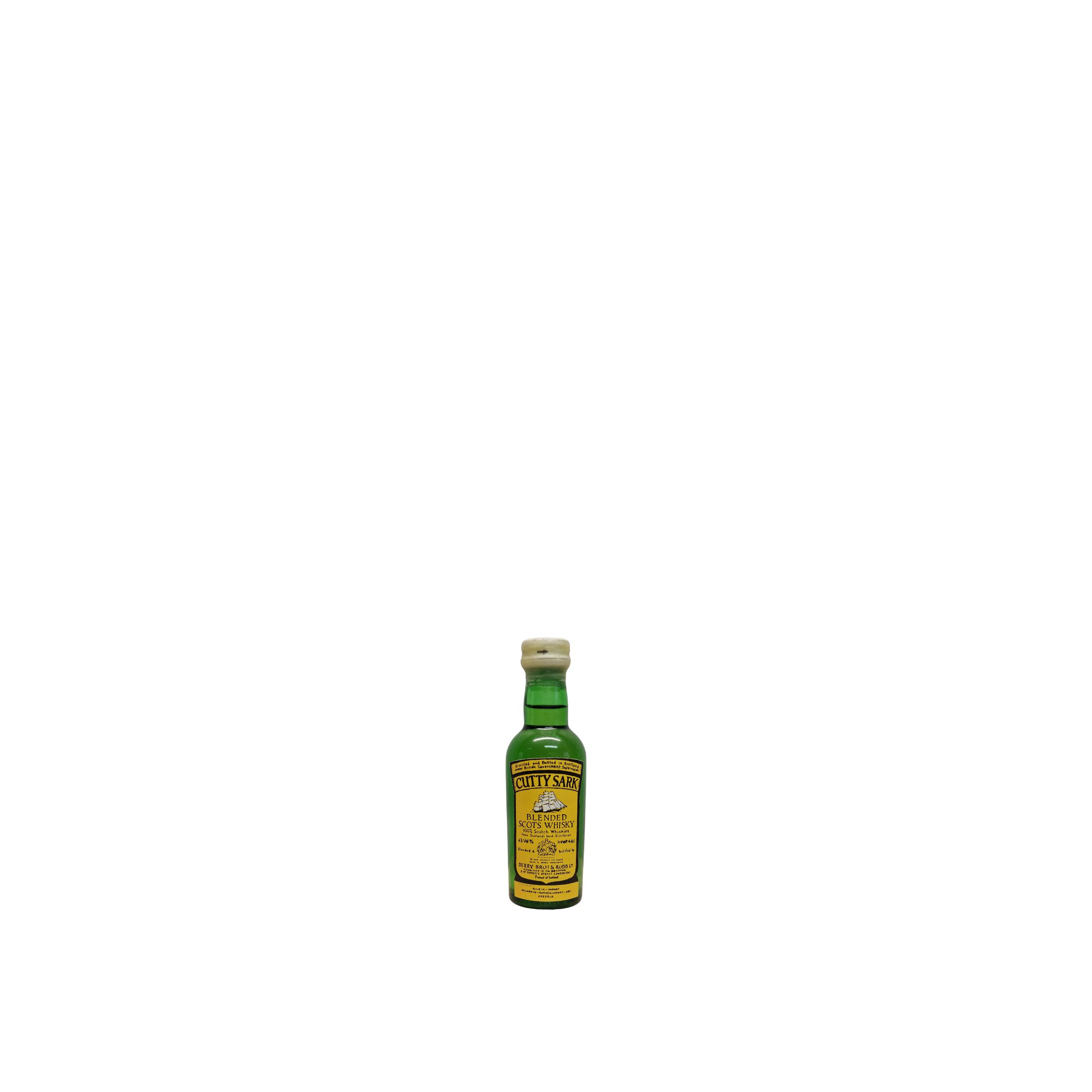 Cutty Sark Blended Scots Whisky BR