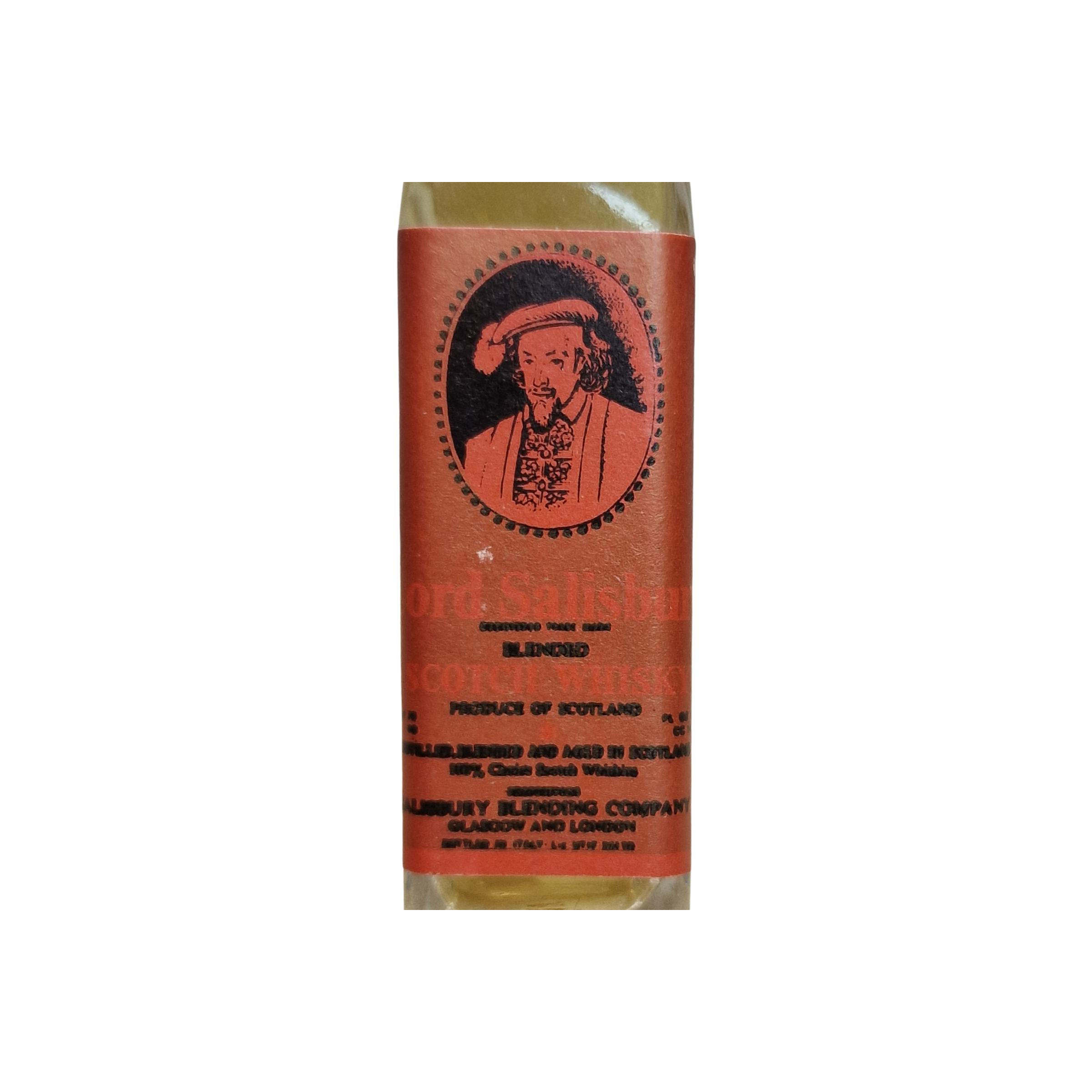 Lord Salisbury Scotch Whisky 2