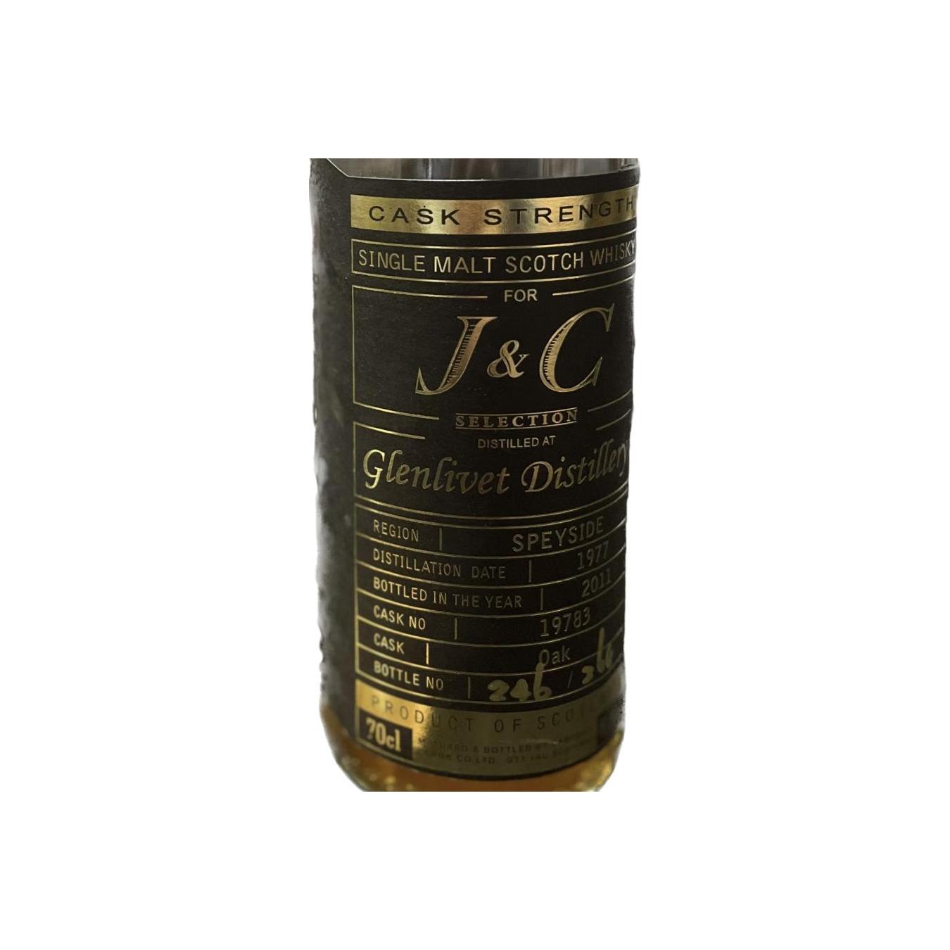 The Glenlivet 1977 34 Years Single Malt Whisky