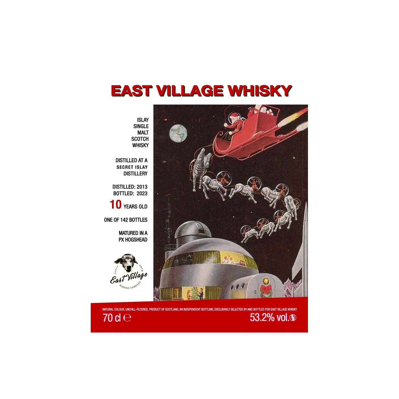 Distilled at a Secret Islay Distillery 2013 EVWC