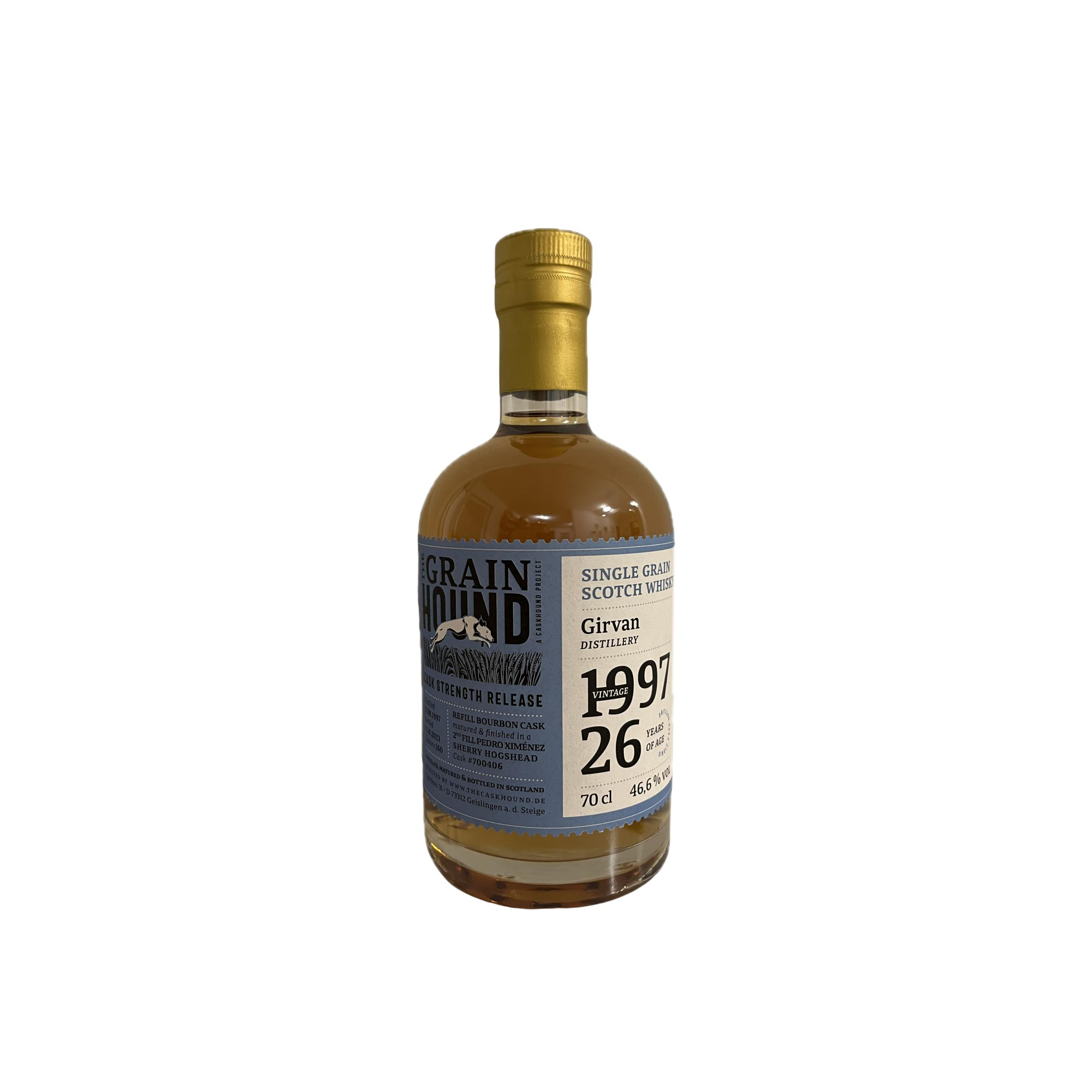 Girvan 1997 26 Years Single Grain Whisky