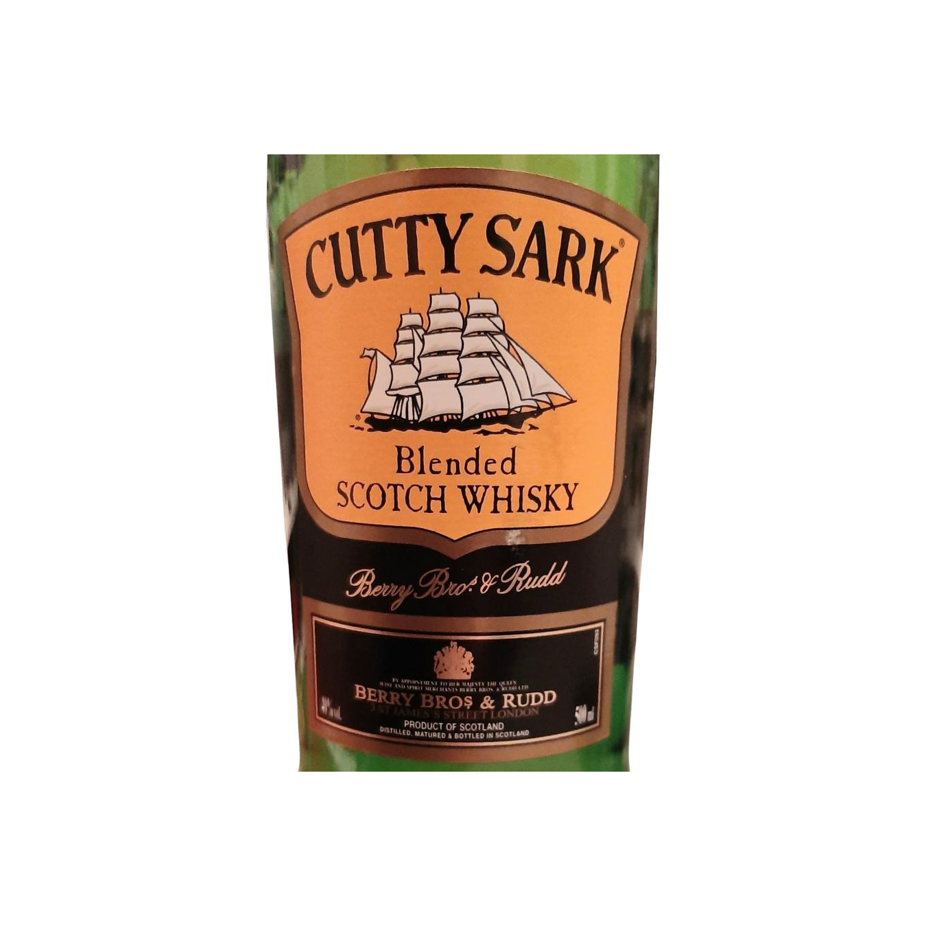 Cutty Sark Blended Scotch Whisky 3