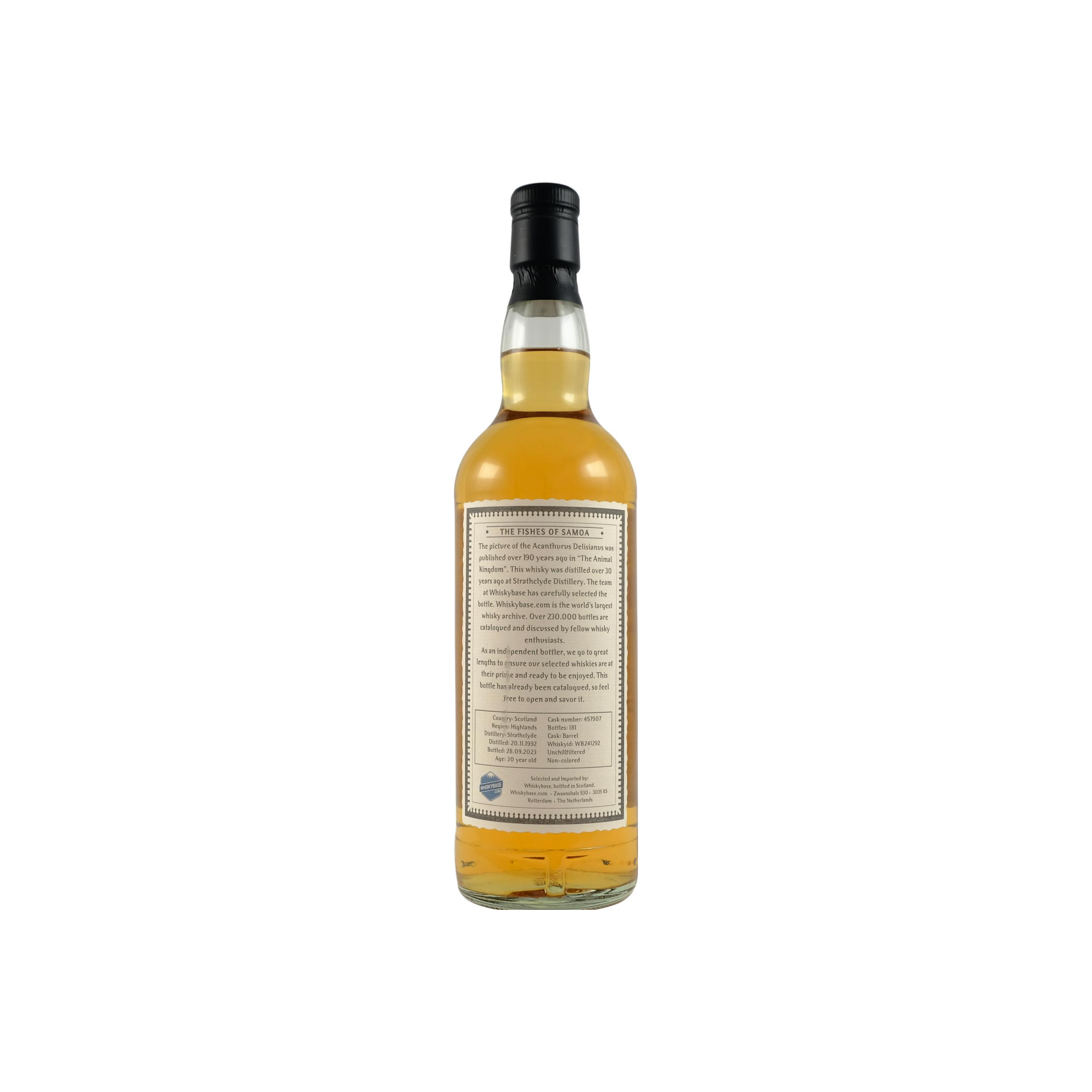 Strathclyde 1992 30 Years Single Grain Whisky 2
