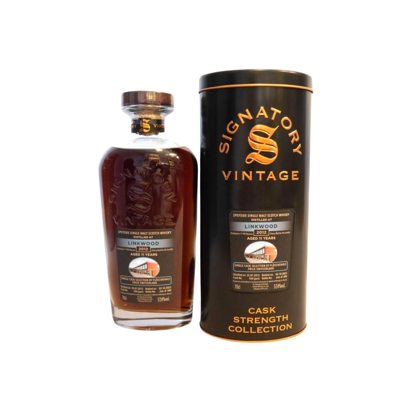 Linkwood Cask Strength Collection 2012 11 Years Single Malt Whisky