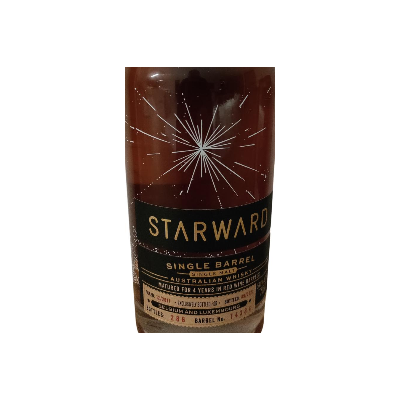 Starward Single Cask 2017 4 Years Single Malt Whisky