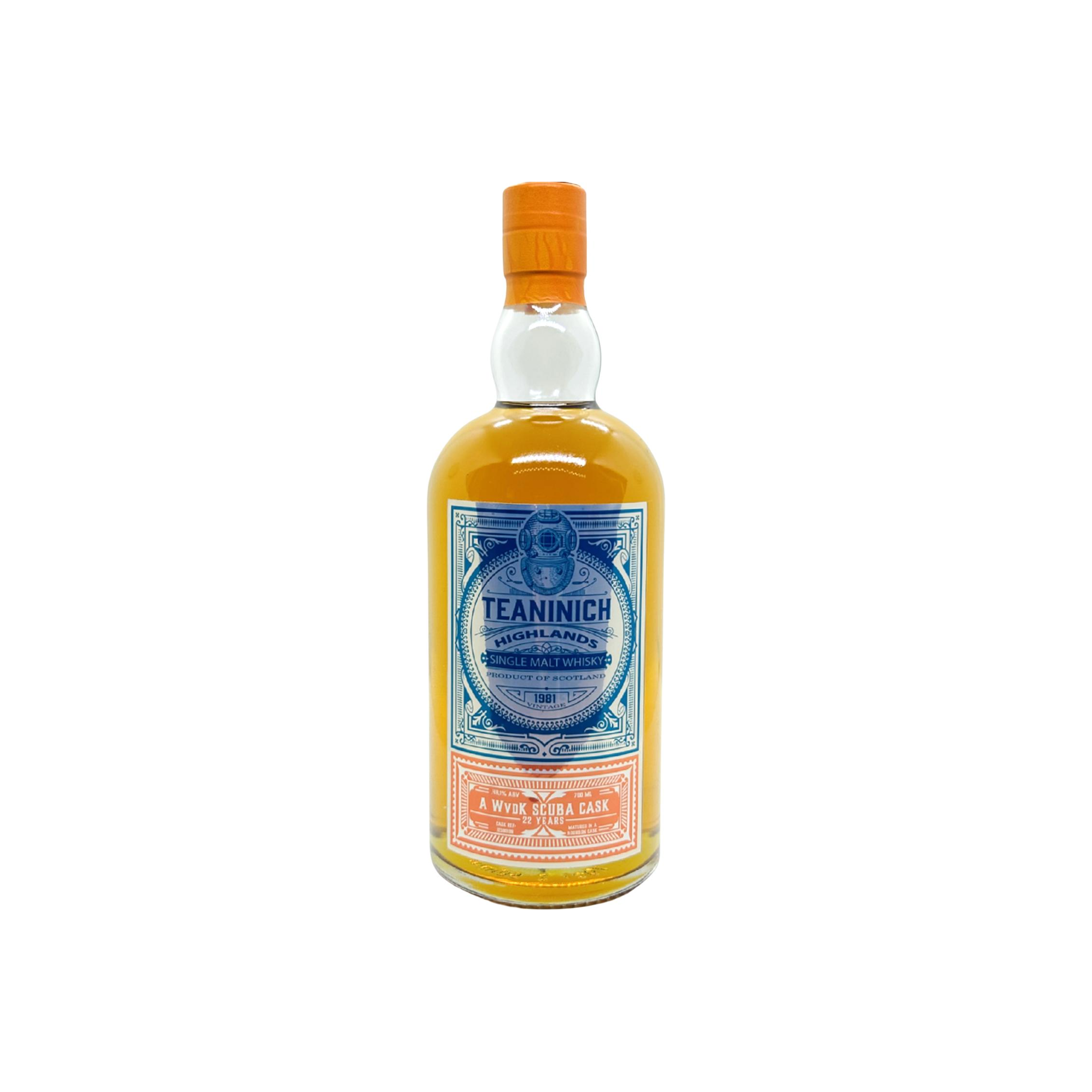 Teaninich 22 Years Single Malt Whisky