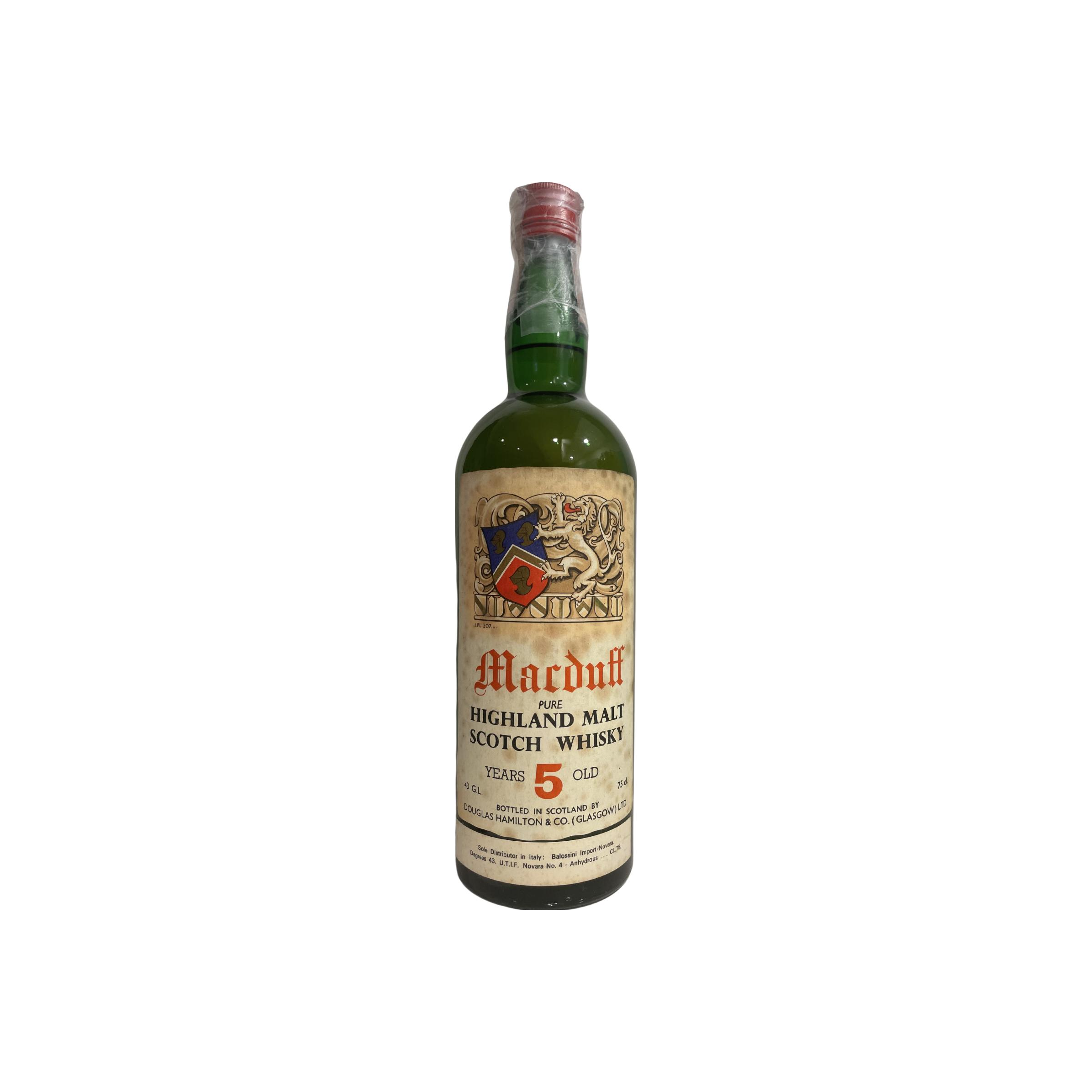 Macduff 5 Years Single Malt Whisky