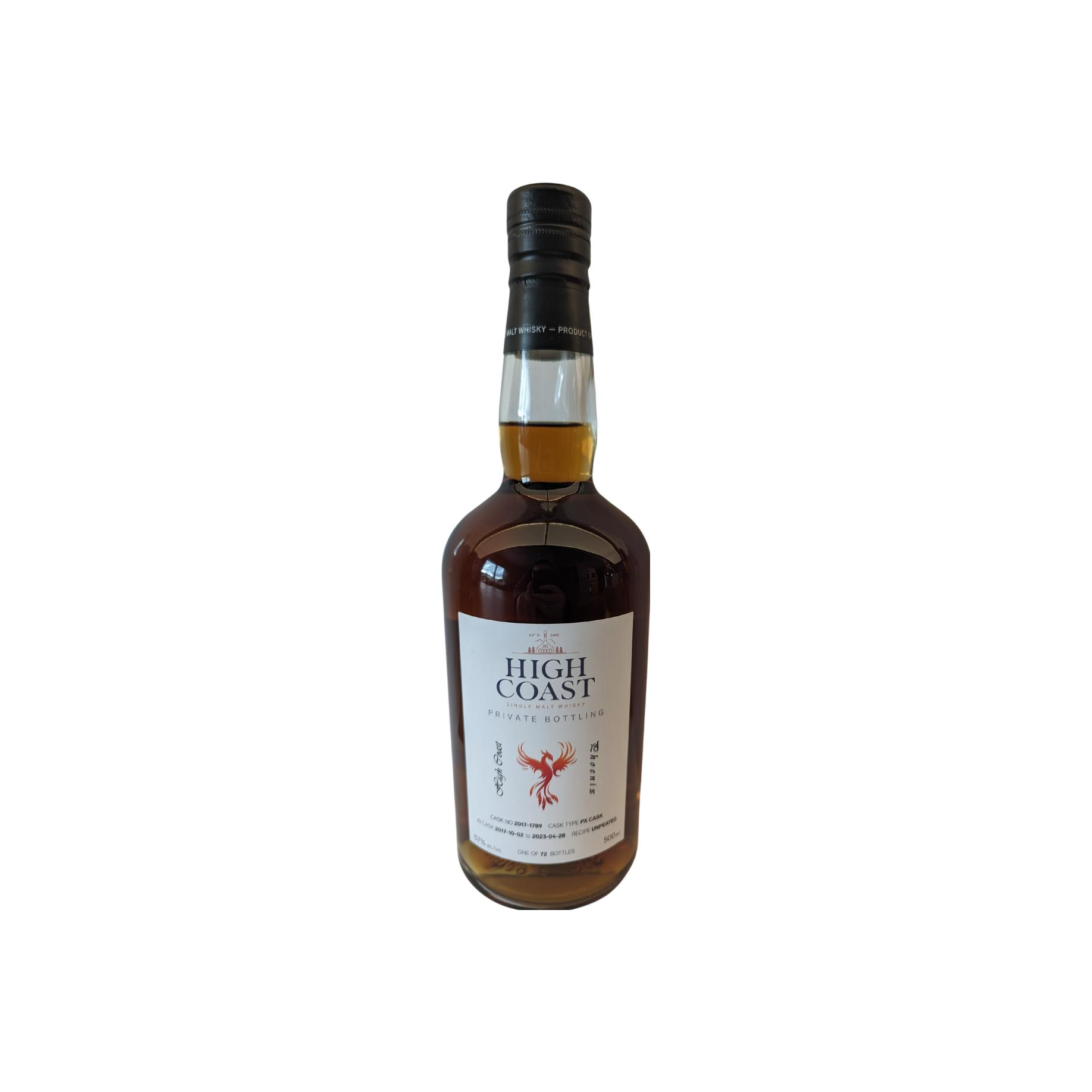 High Coast Private Bottling 2017 5 Years Single Malt Whisky
