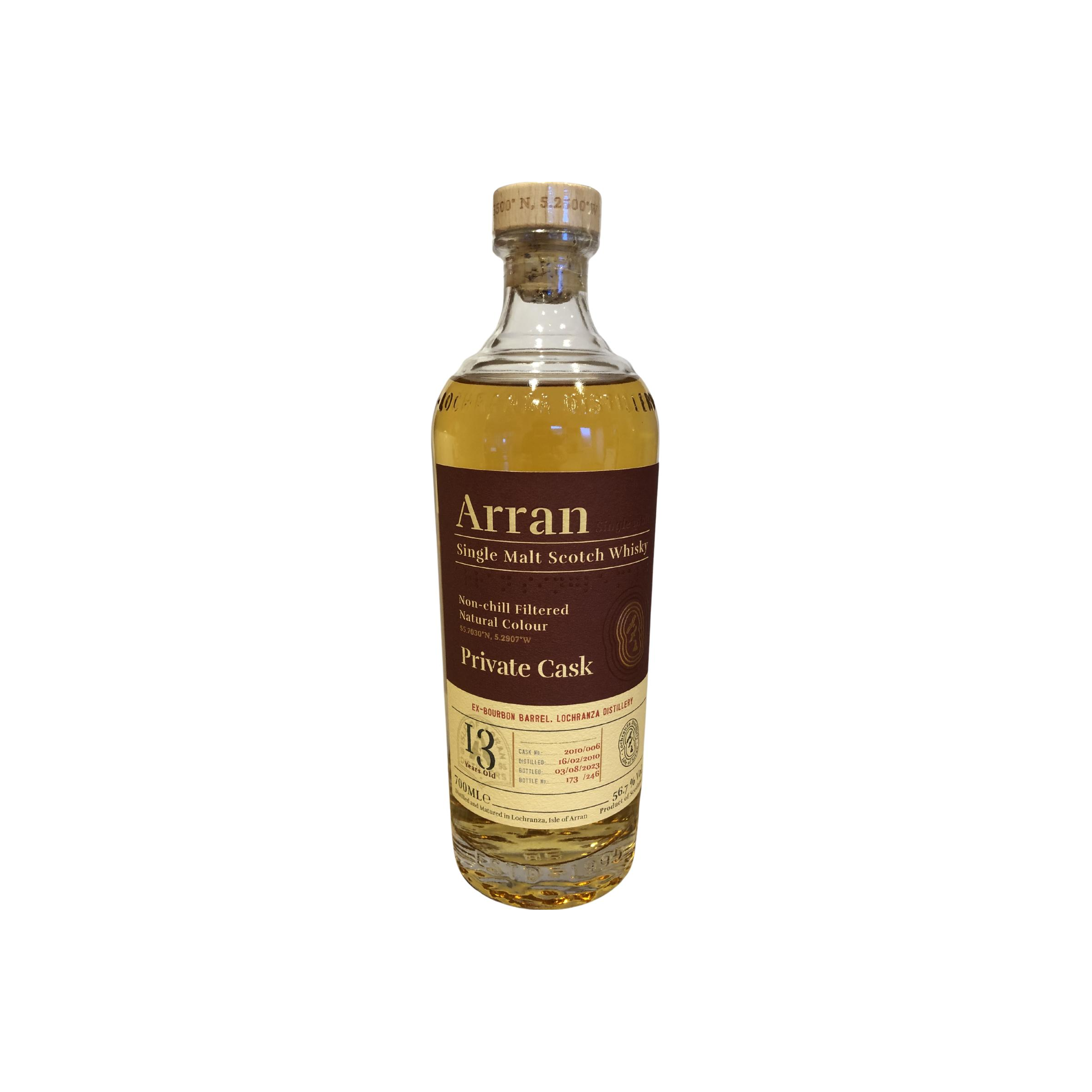 Arran Private Cask 2010 13 Years Single Malt Whisky