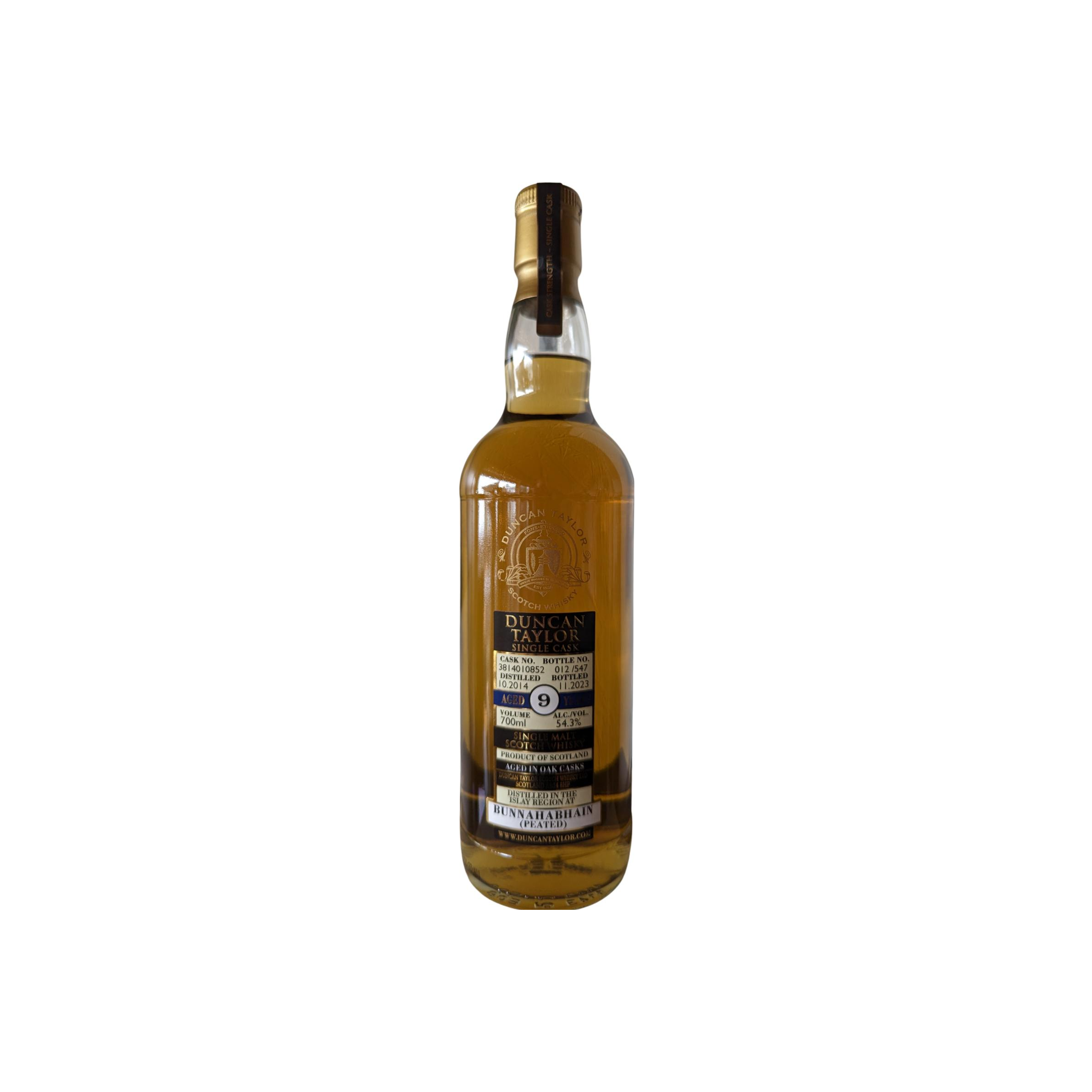 Bunnahabhain Single Cask 2014 9 Years Single Malt Whisky