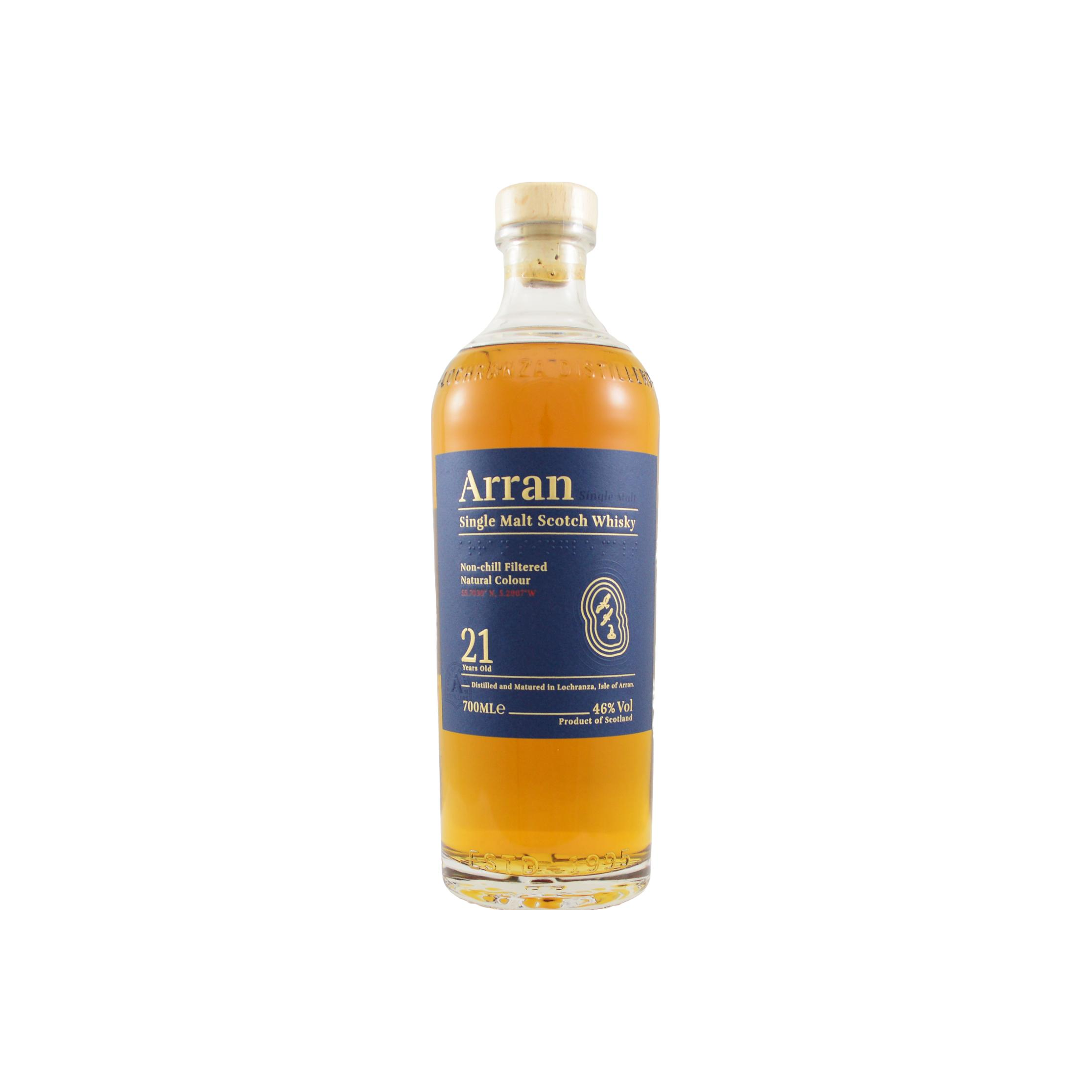 Arran 21 Years Single Malt Whisky