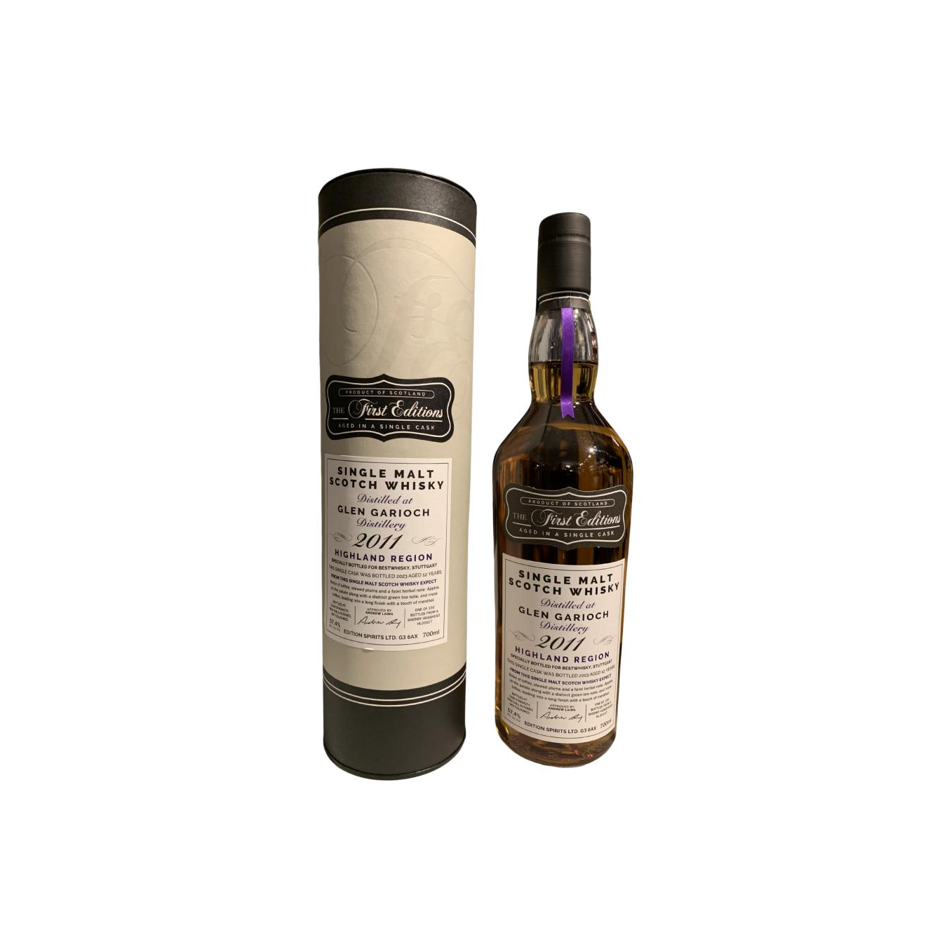 Glen Garioch 2011 12 Years Single Malt Whisky