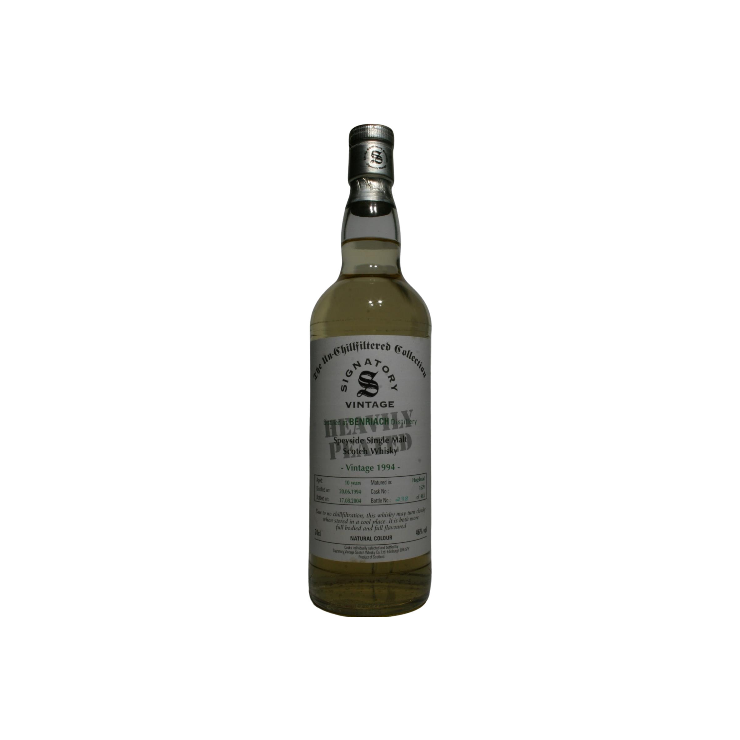 BenRiach 1994 10 Years Single Malt Whisky