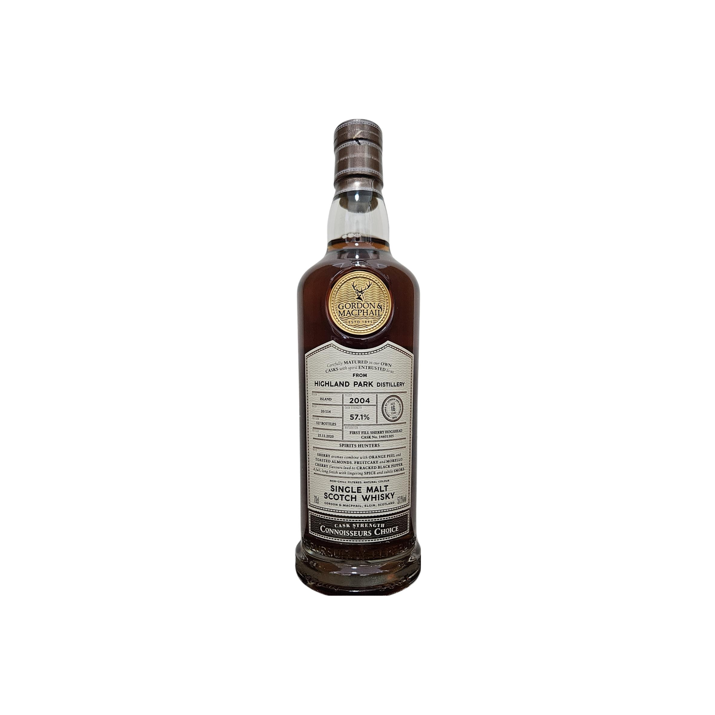 Highland Park Connoisseurs Choice - Cask Strength 2004 16 Years Single Malt Whisky