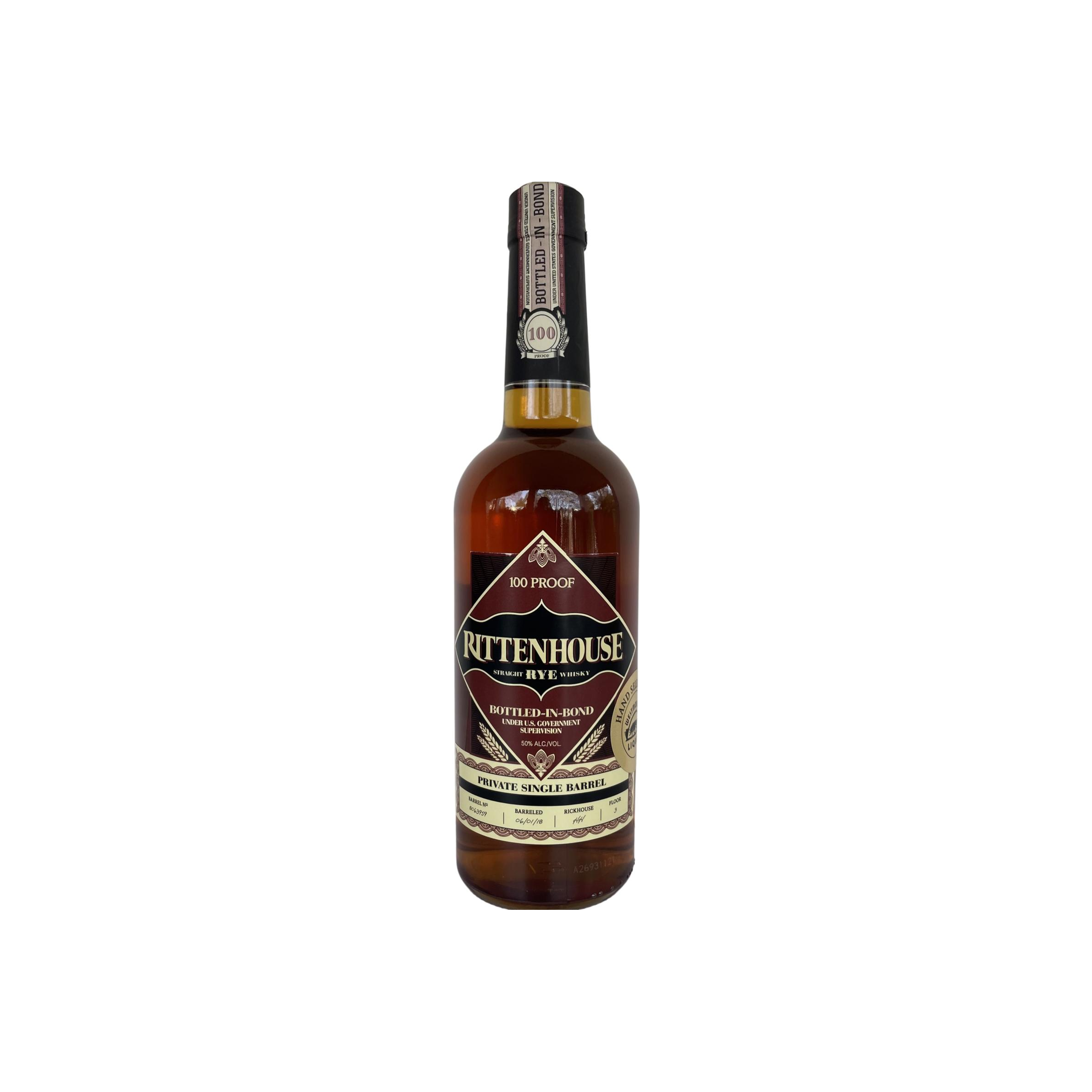 Rittenhouse Rye Whisky