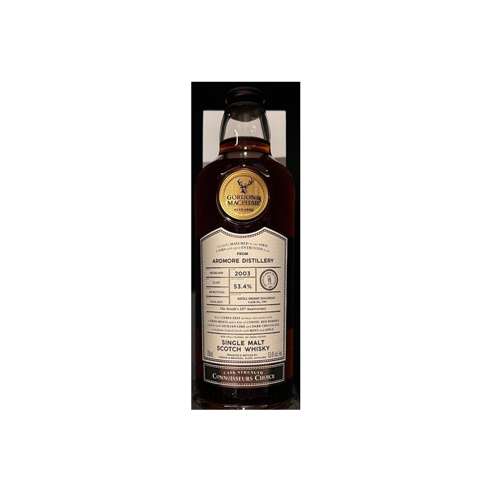 Ardmore Connoisseurs Choice - Cask Strength 2003 19 Years Single Malt Whisky 3