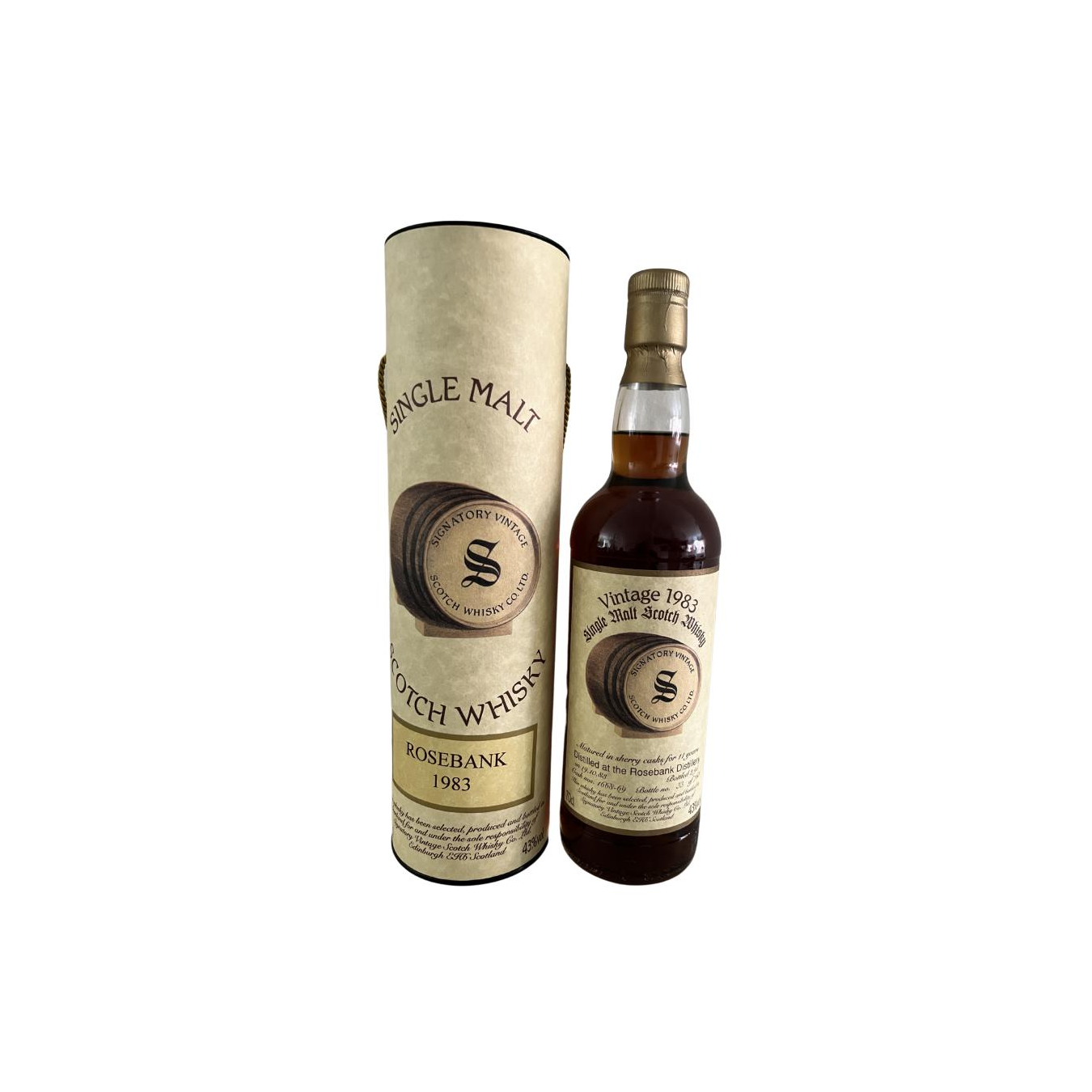 Rosebank 1983 11 Years Single Malt Whisky