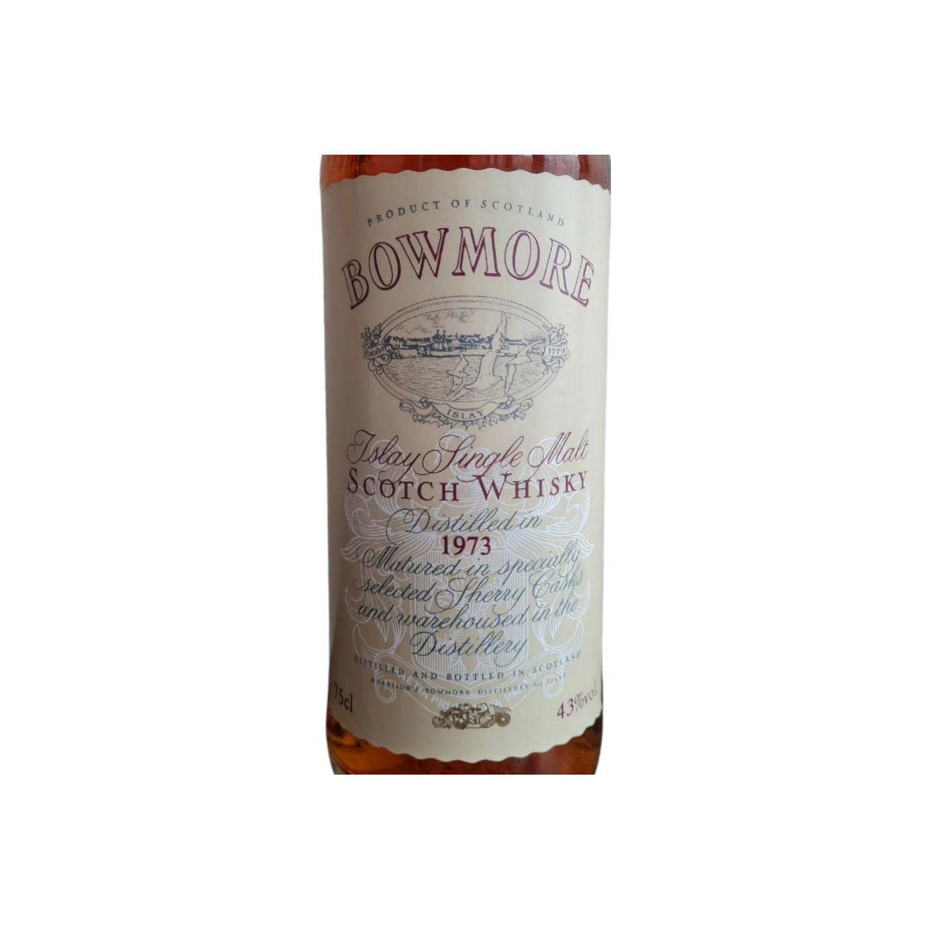 Bowmore 1973 Single Malt Whisky 3