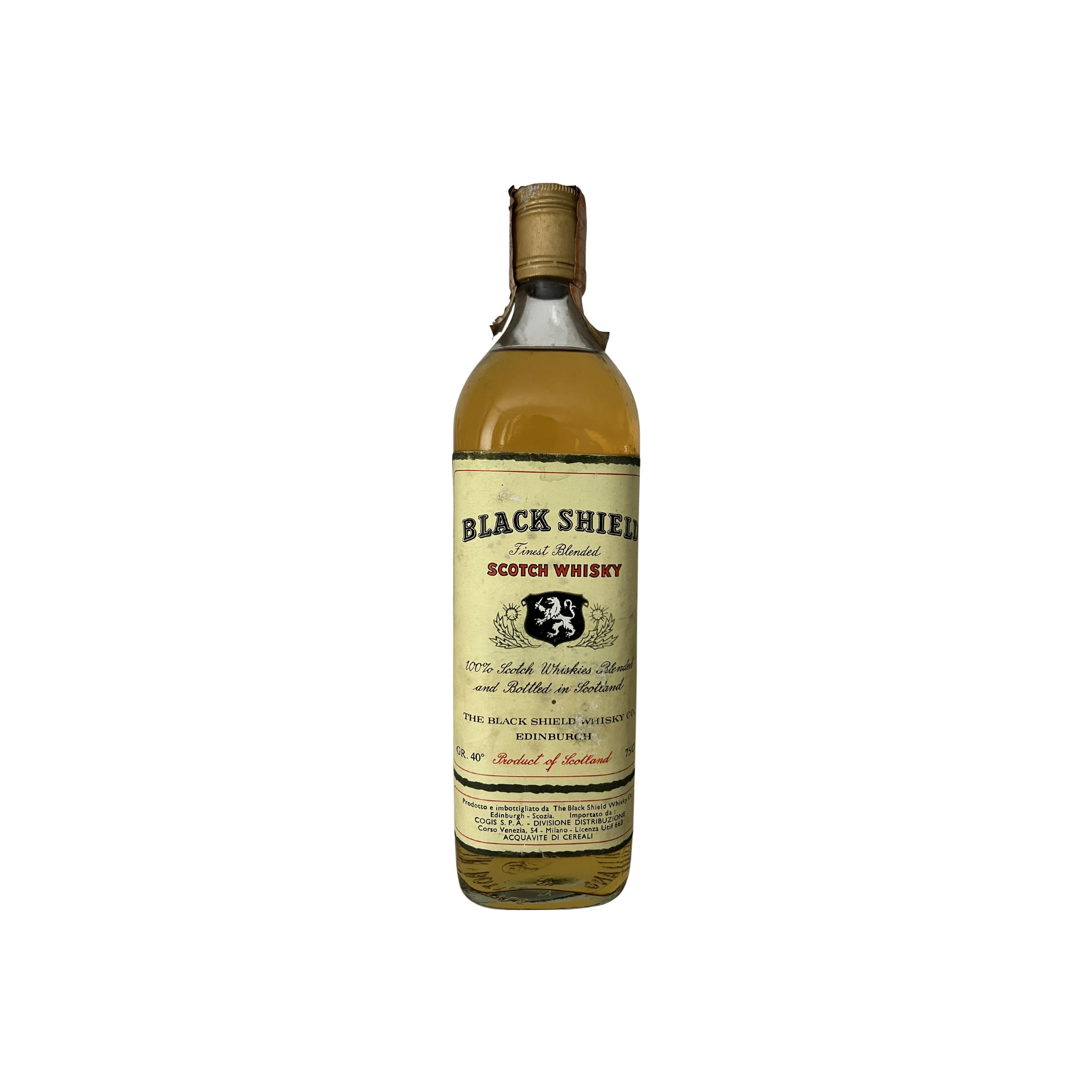 Black Shield Finest Blended Scotch whisky