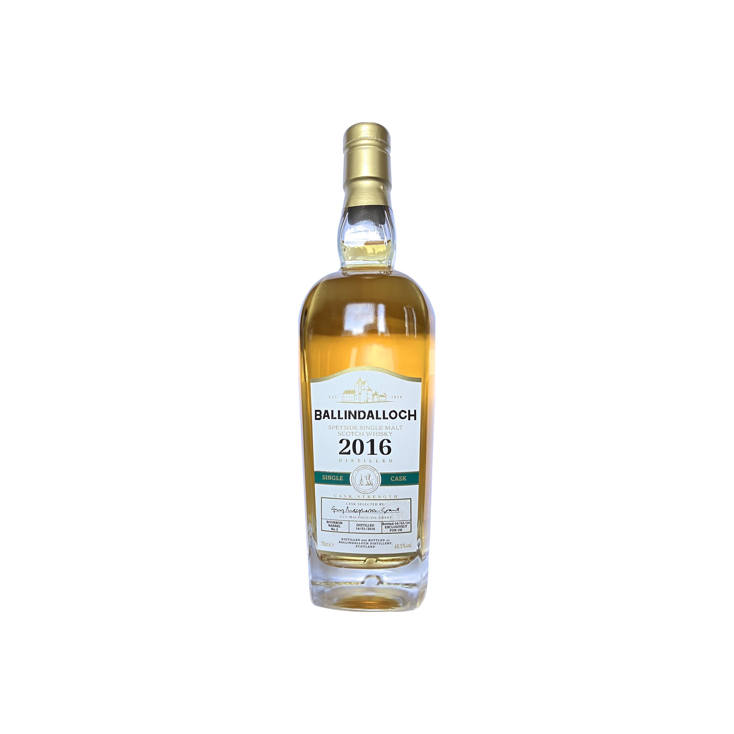 Ballindalloch Single Cask 2016 Single Malt Whisky