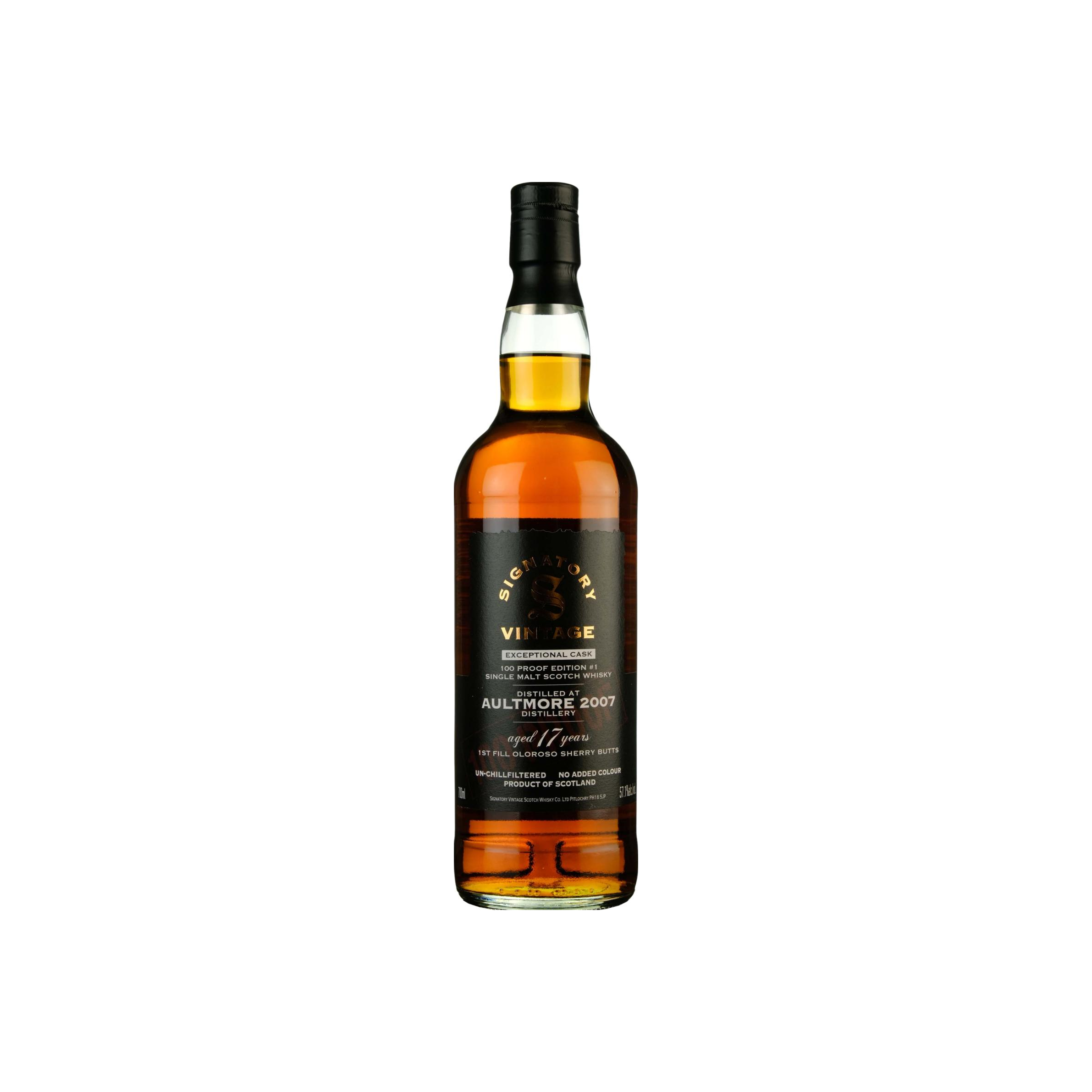 Aultmore 2007 17 Years Single Malt Whisky