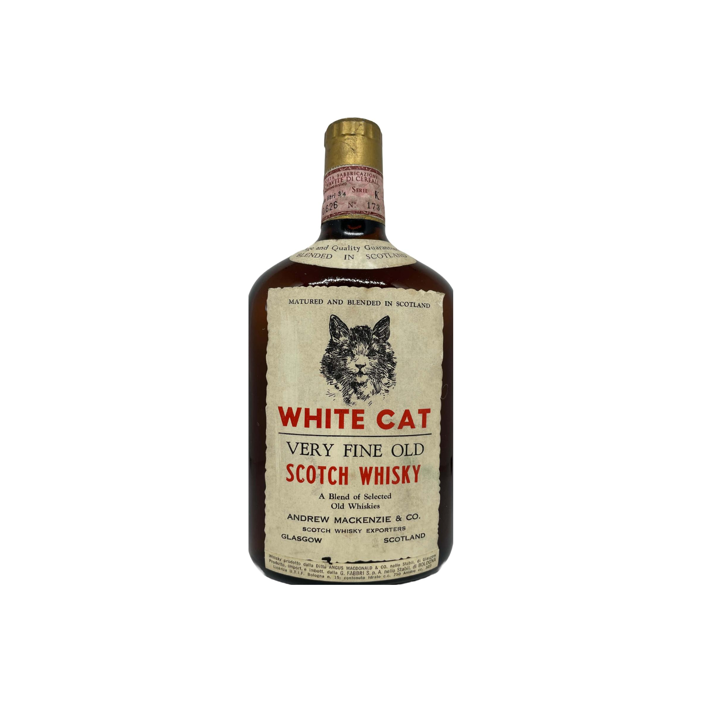 White Cat Very Fine Old Scotch Whisky