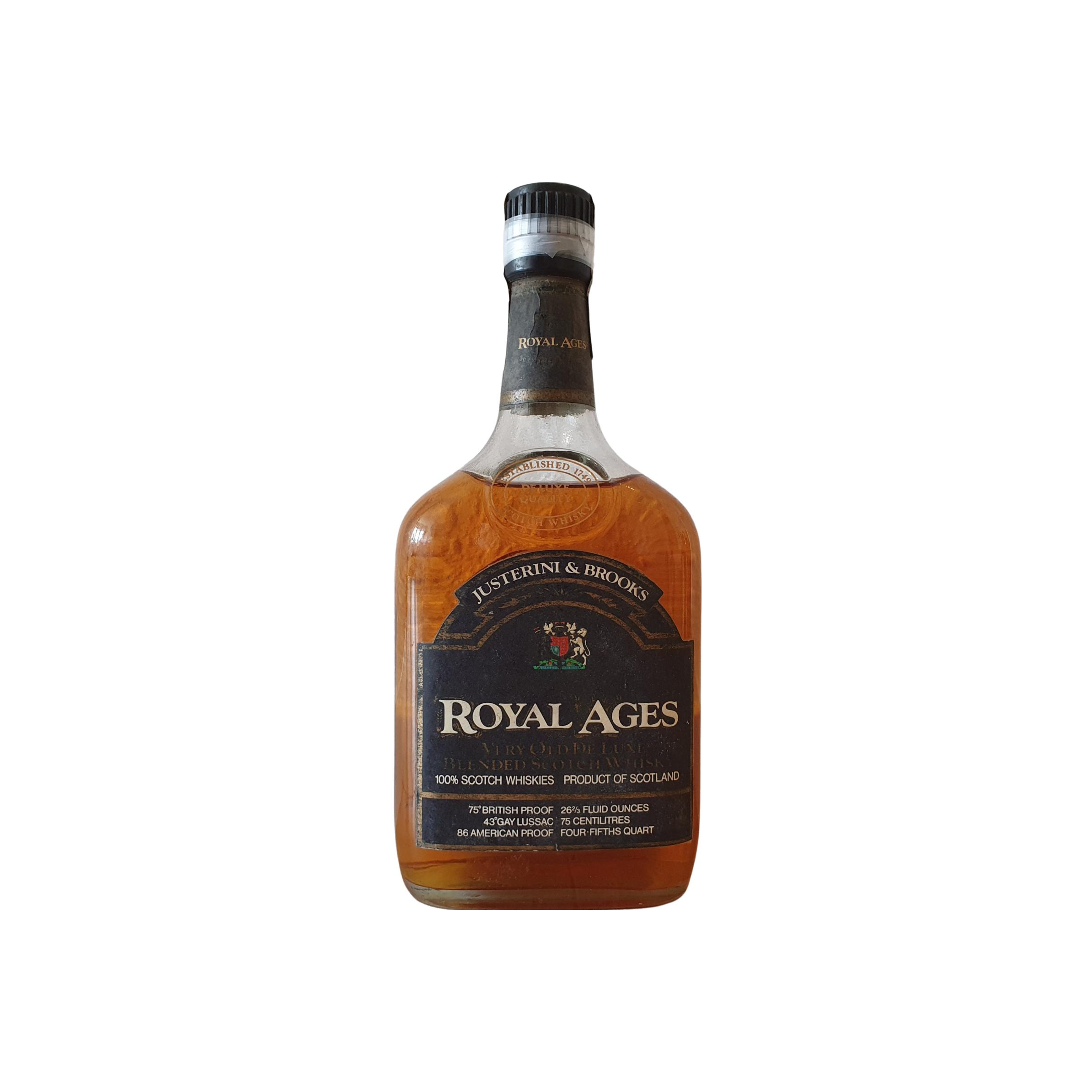 Royal Ages Very Old De Luxe Blended Scotch Whisky