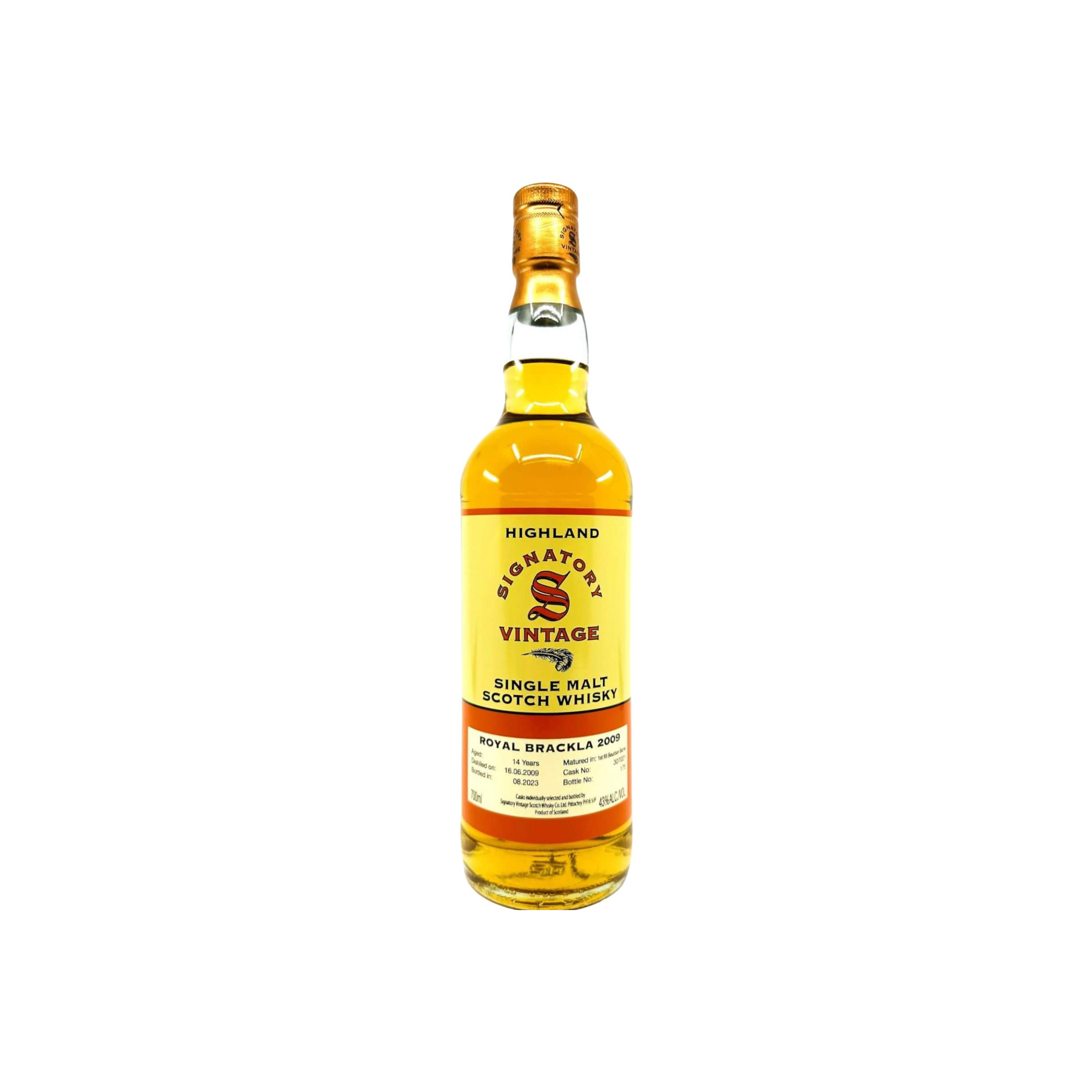 Royal Brackla Vintage Collection 2009 14 Years Single Malt Whisky