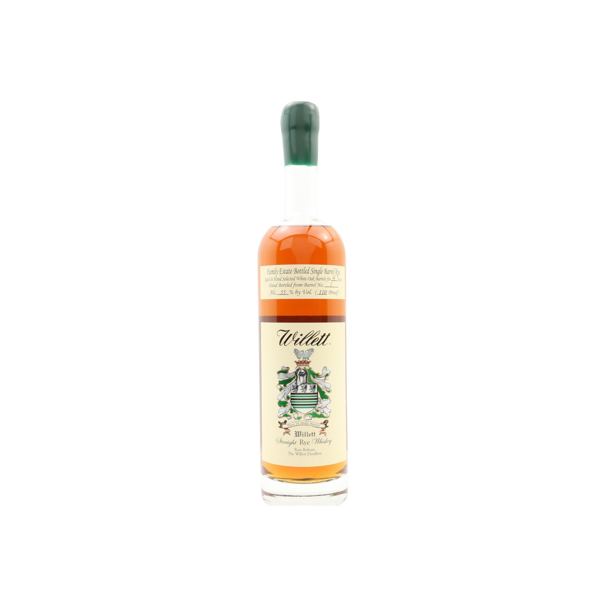 Willett 4 Years Rye Whisky