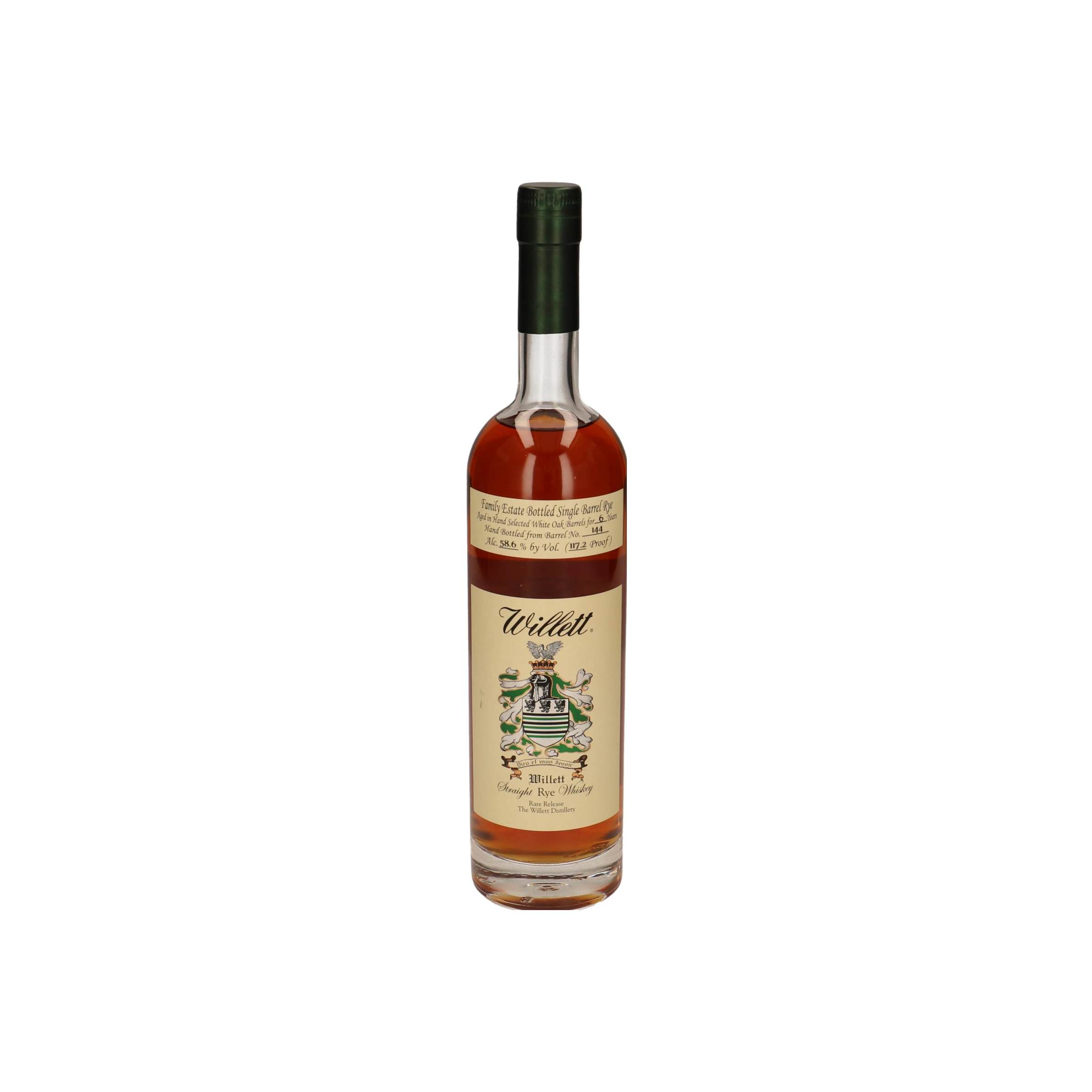 Willett 6 Years Rye Whisky