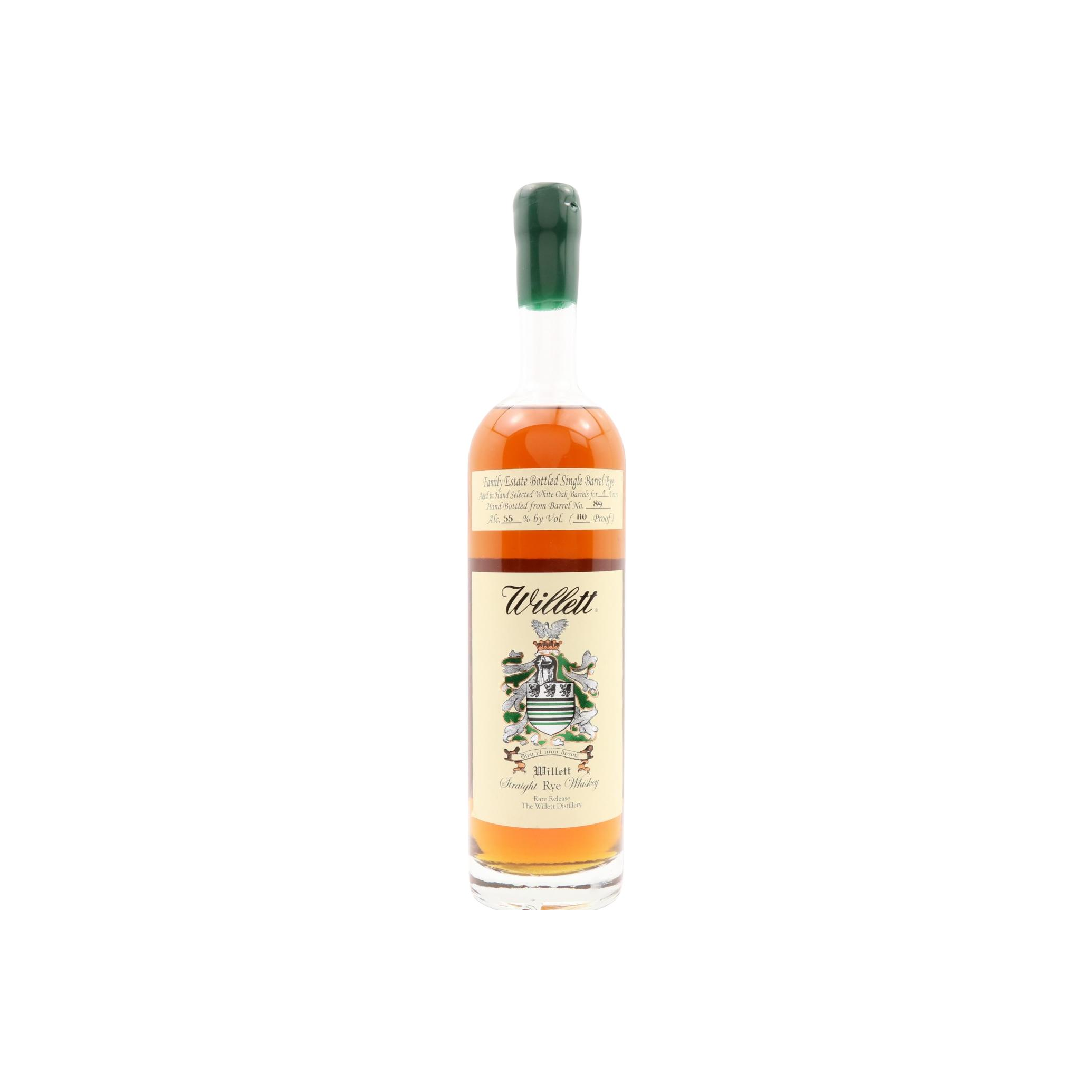 Willett 4 Years Rye Whisky