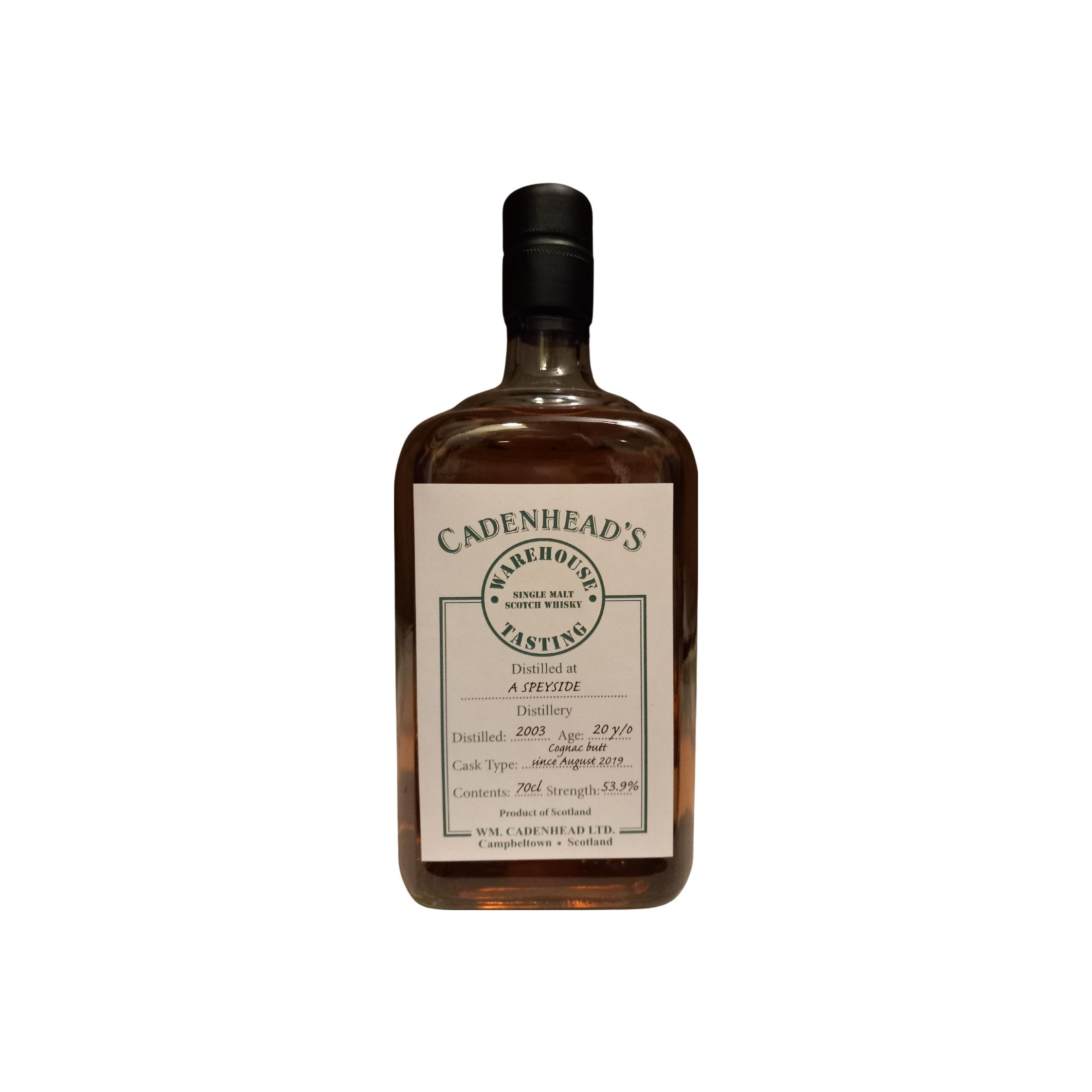 A Speyside Distillery 2003 CA