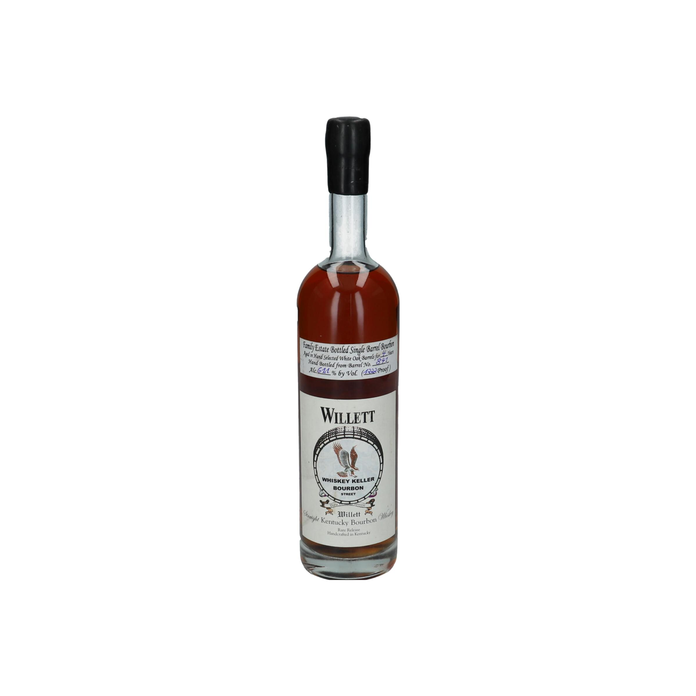 Willett Family Estate Bottled Single Barrel Bourbon 4 Years Bourbon Whisky