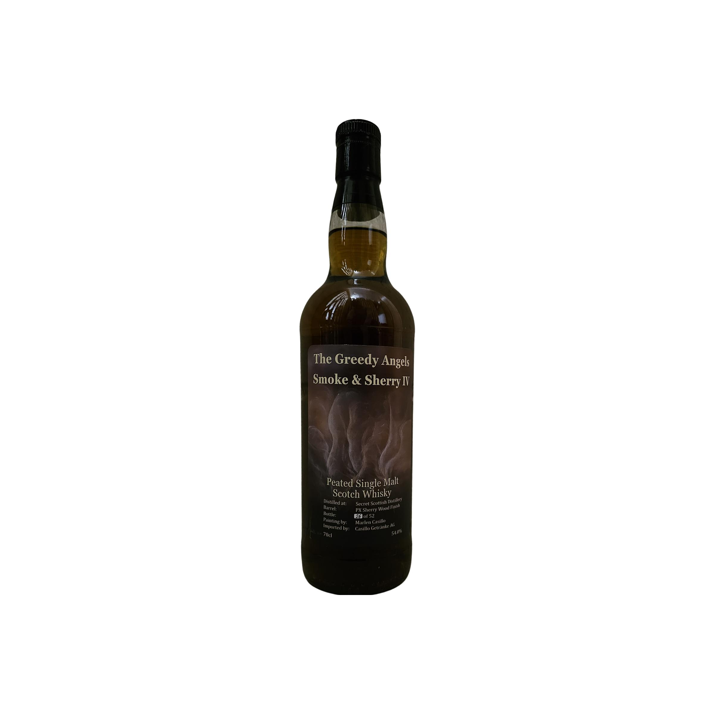 Peated Single Malt Whisky Smoke & Sherry IV CG