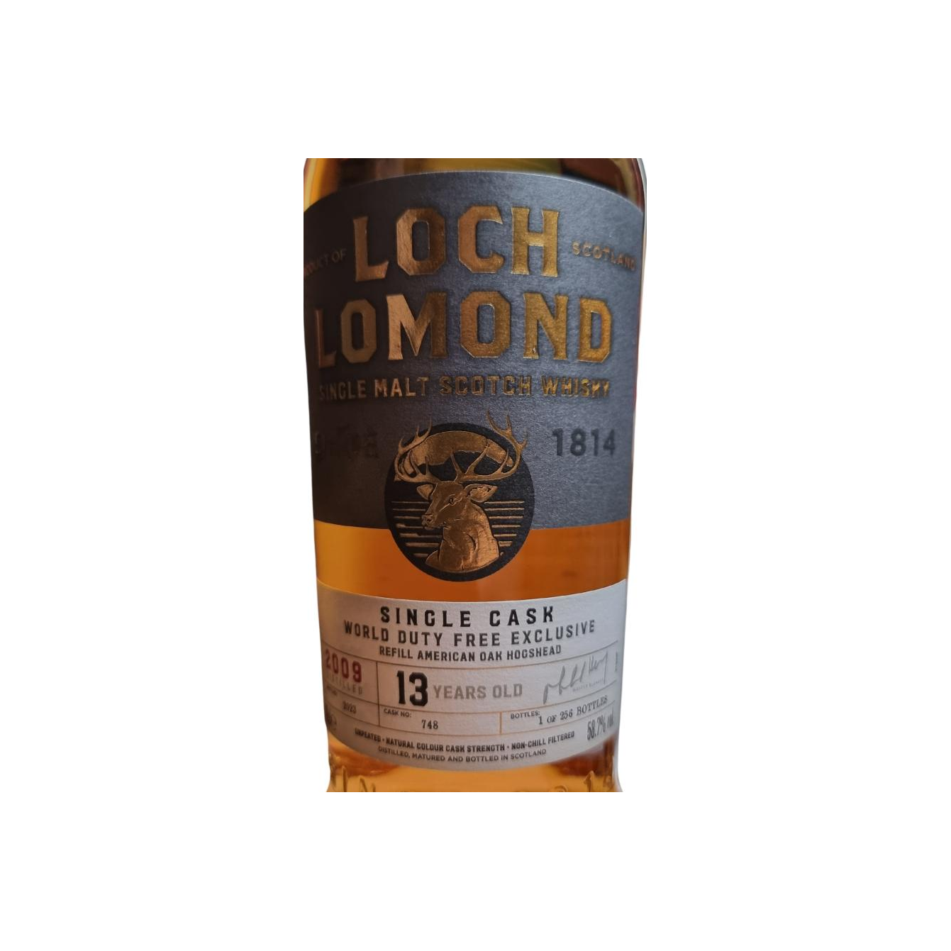 Loch Lomond Single Cask 2009 13 Years Single Malt Whisky