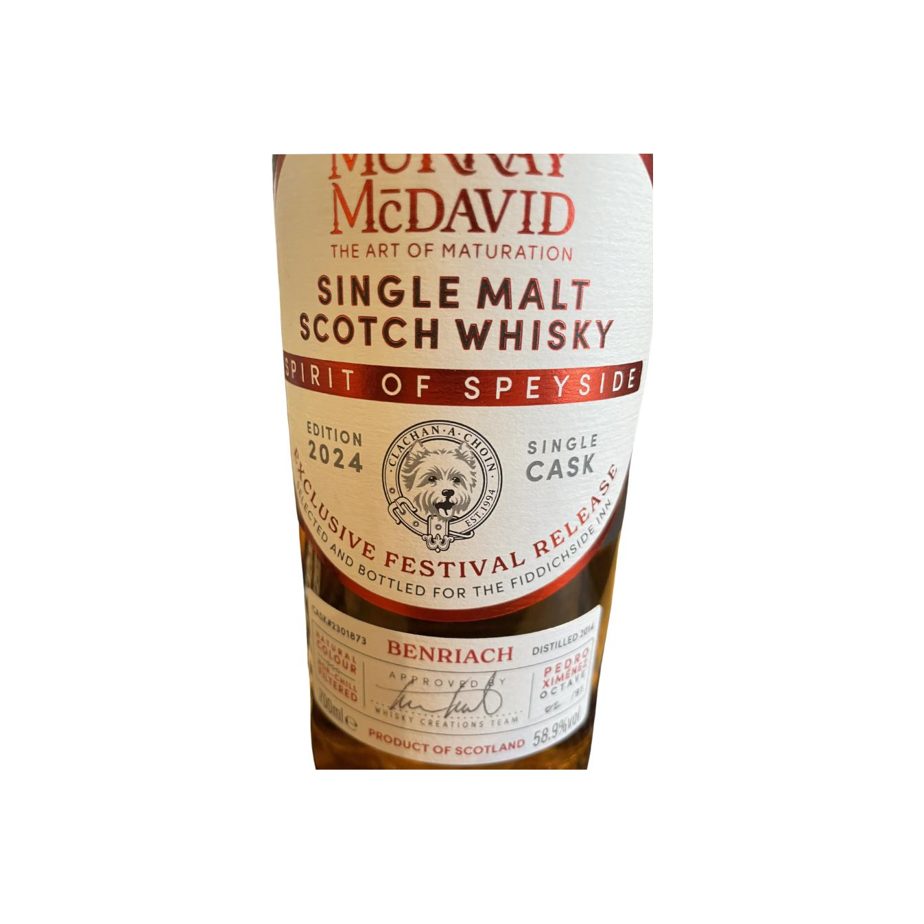 BenRiach 9 Years Single Malt Whisky