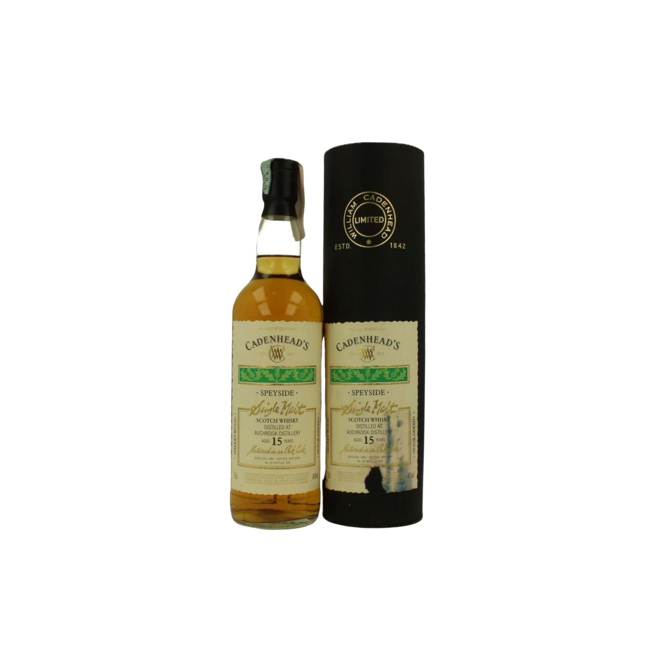 Auchroisk 1989 15 Years Single Malt Whisky