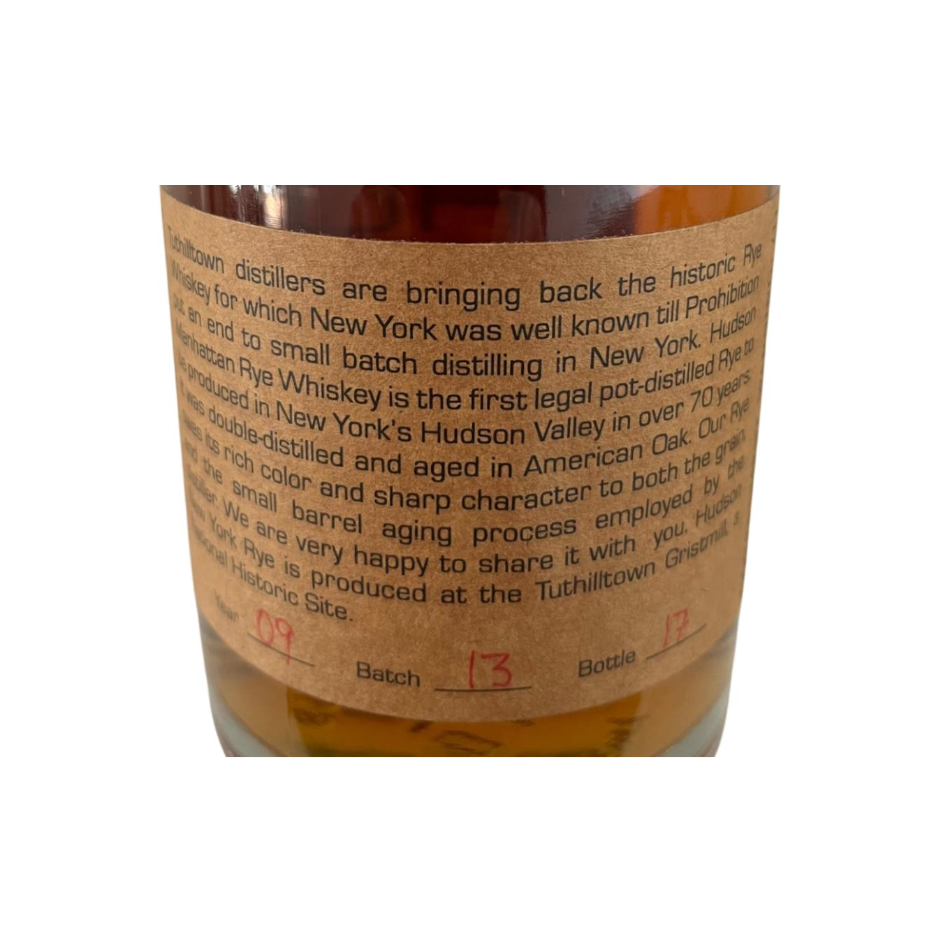 Hudson Rye Whisky 2