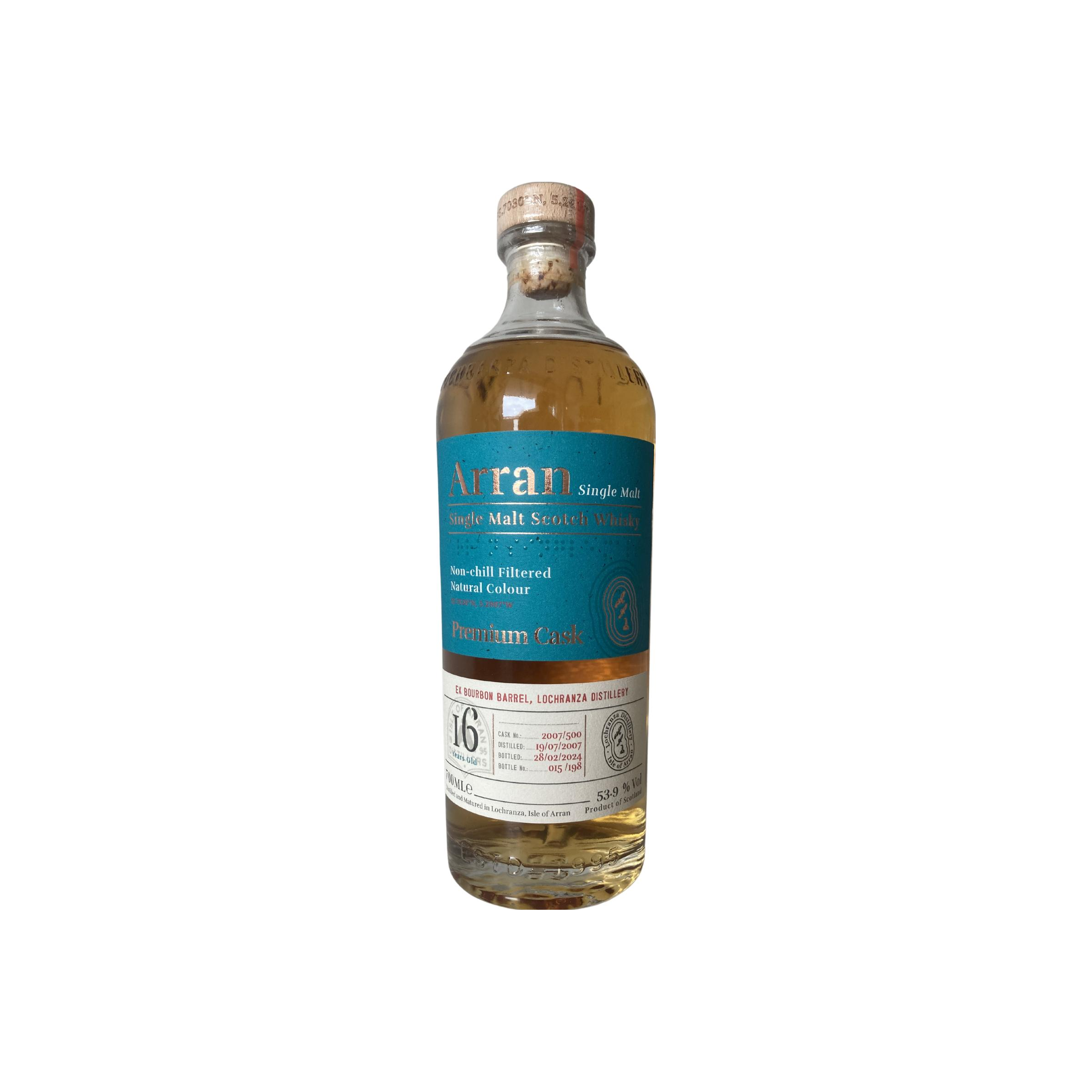 Arran 2007 16 Years Single Malt Whisky