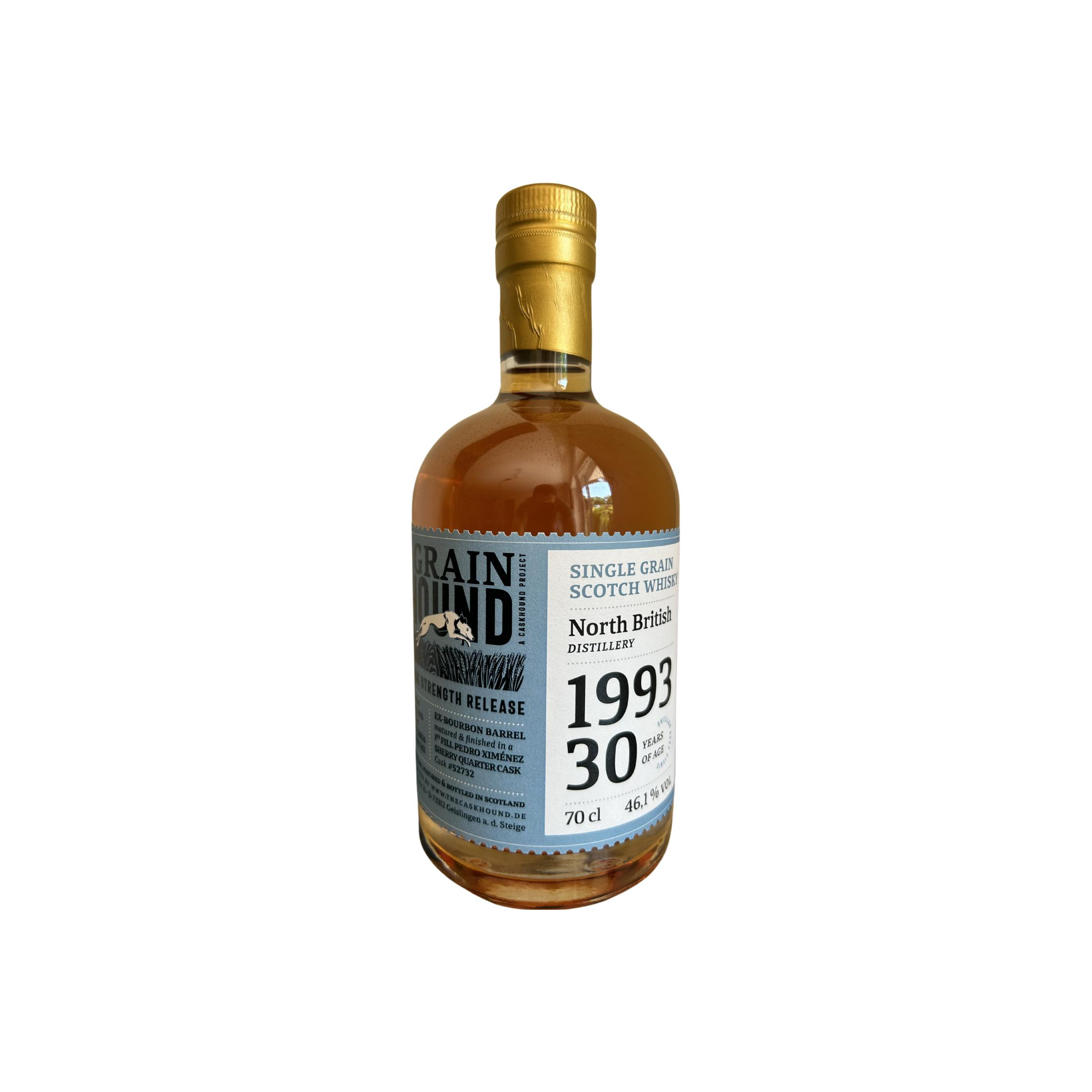 North British 1993 30 Years Single Grain Whisky