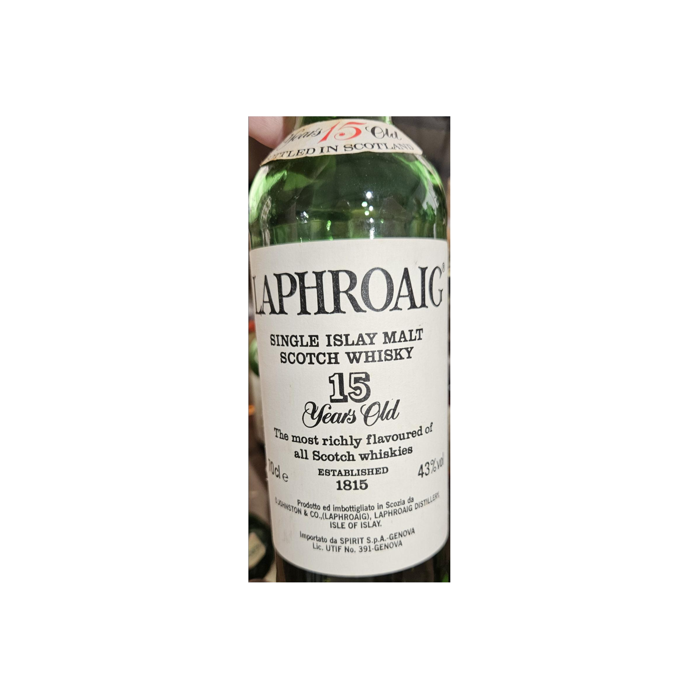 Laphroaig 15 Years Single Malt Whisky
