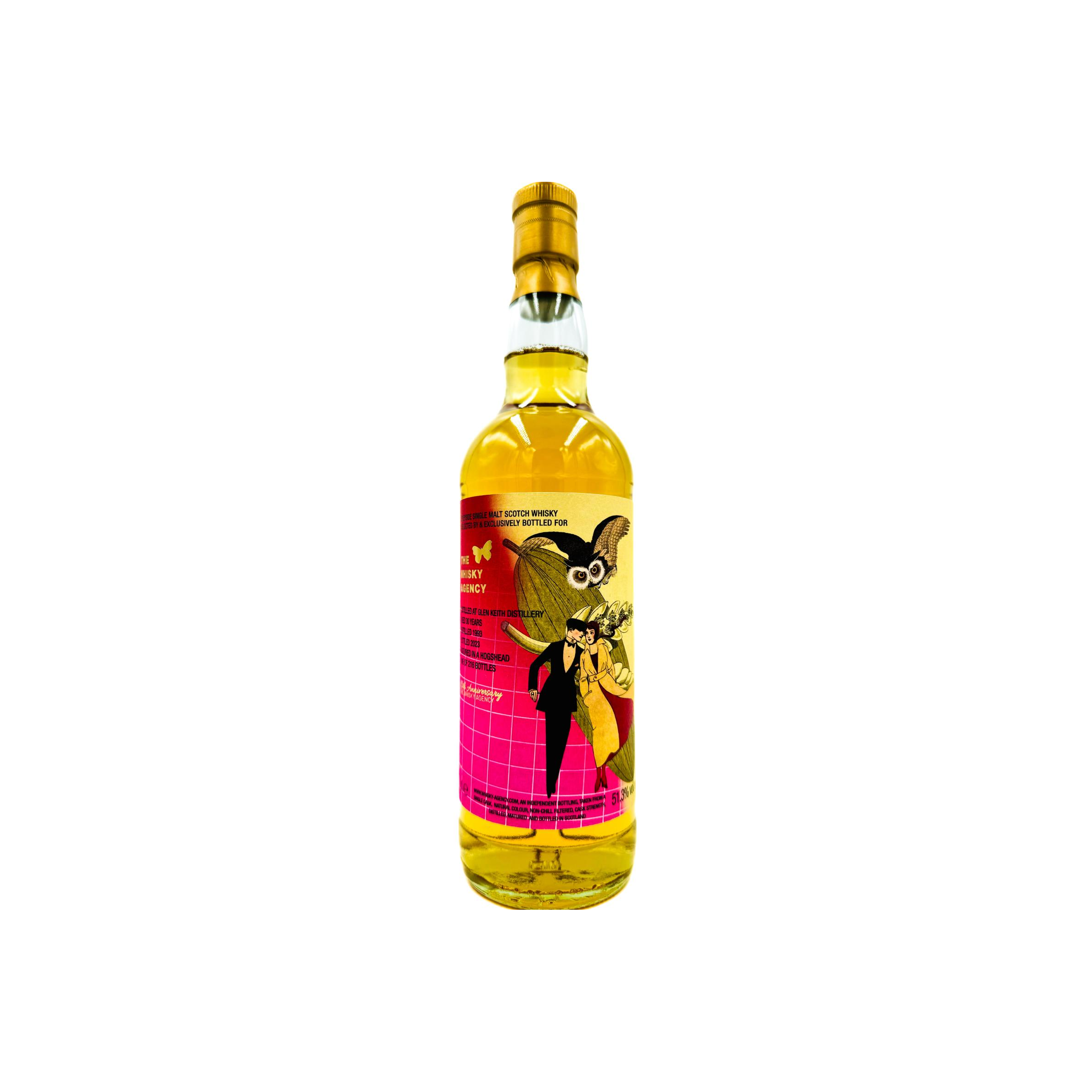 Glen Keith 1993 30 Years Single Malt Whisky