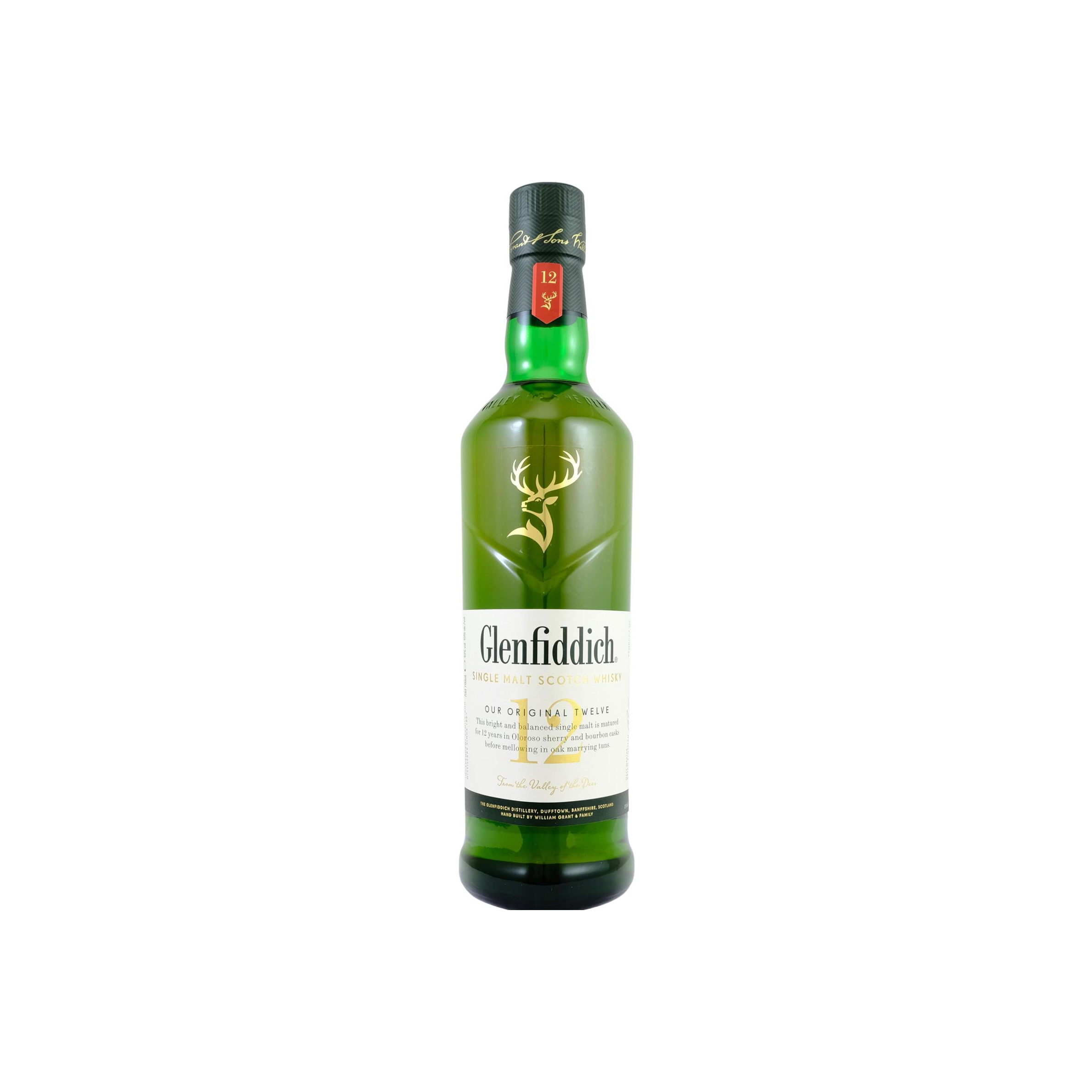 Glenfiddich 12 Years Single Malt Whisky