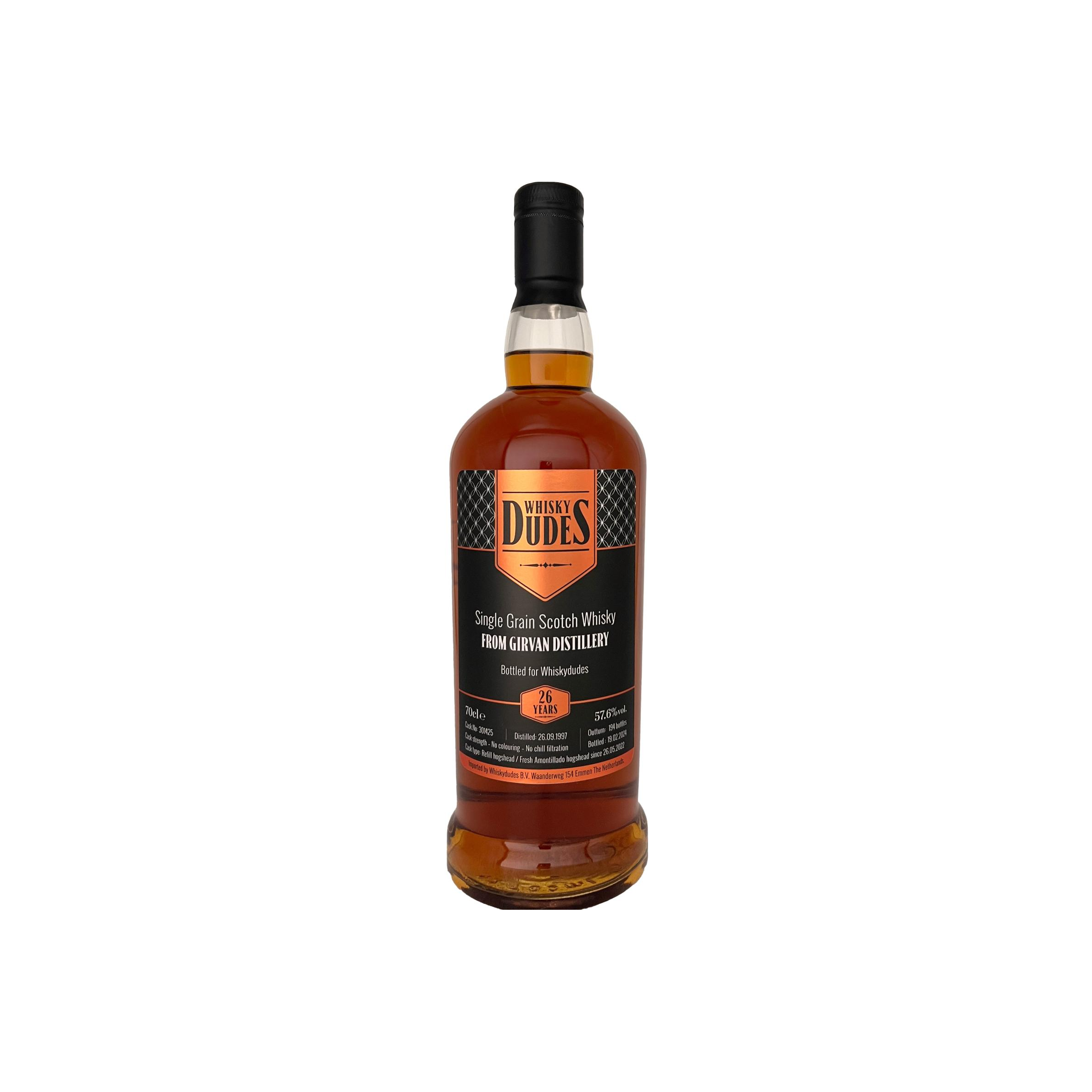 Girvan 1997 26 Years Single Grain Whisky
