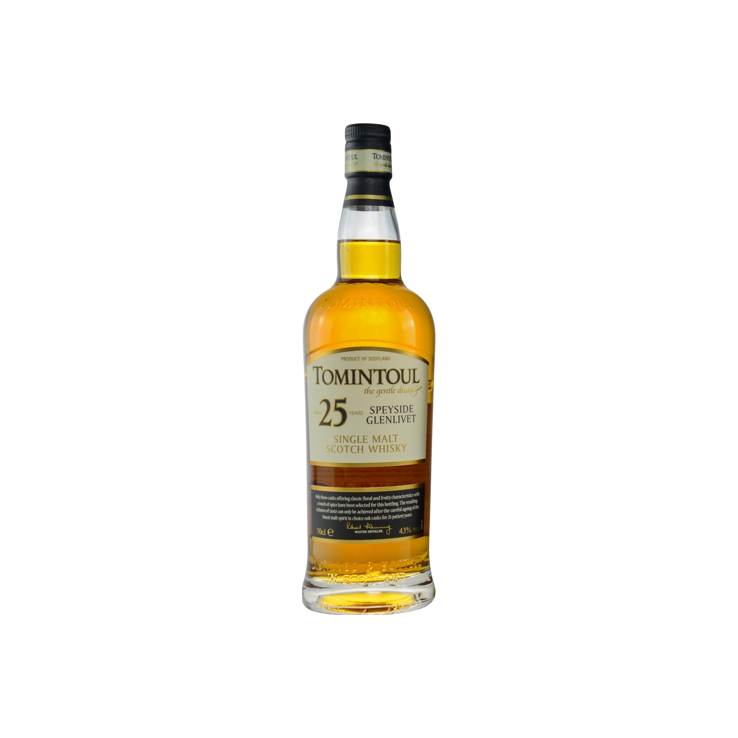 Tomintoul 25 Years Single Malt Whisky
