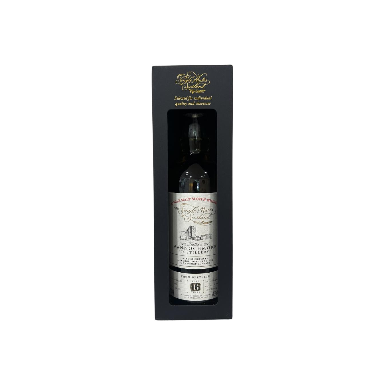 Mannochmore The Single Malts of Scotland 2007 16 Years Single Malt Whisky 3