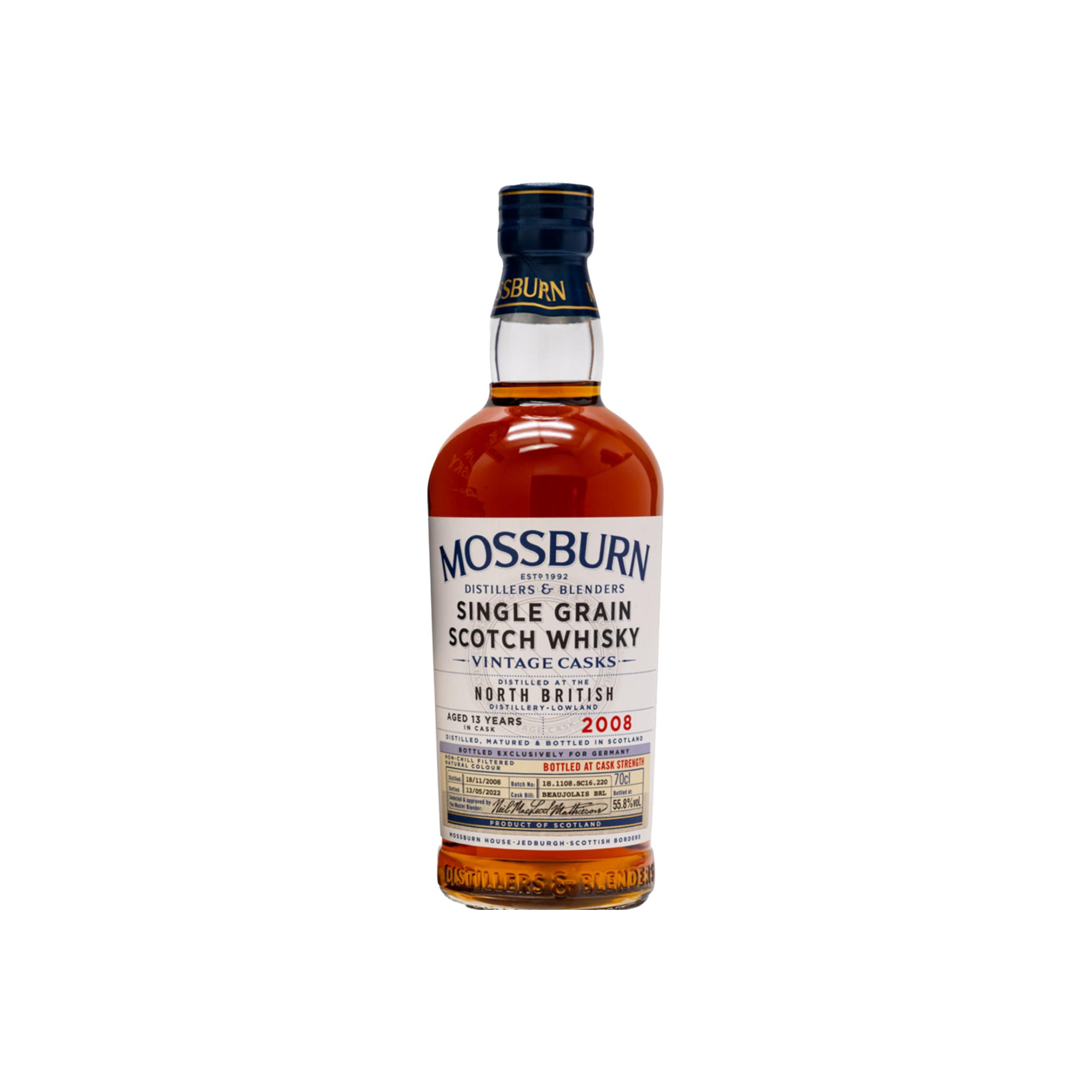 North British 2008 13 Years Single Grain Whisky
