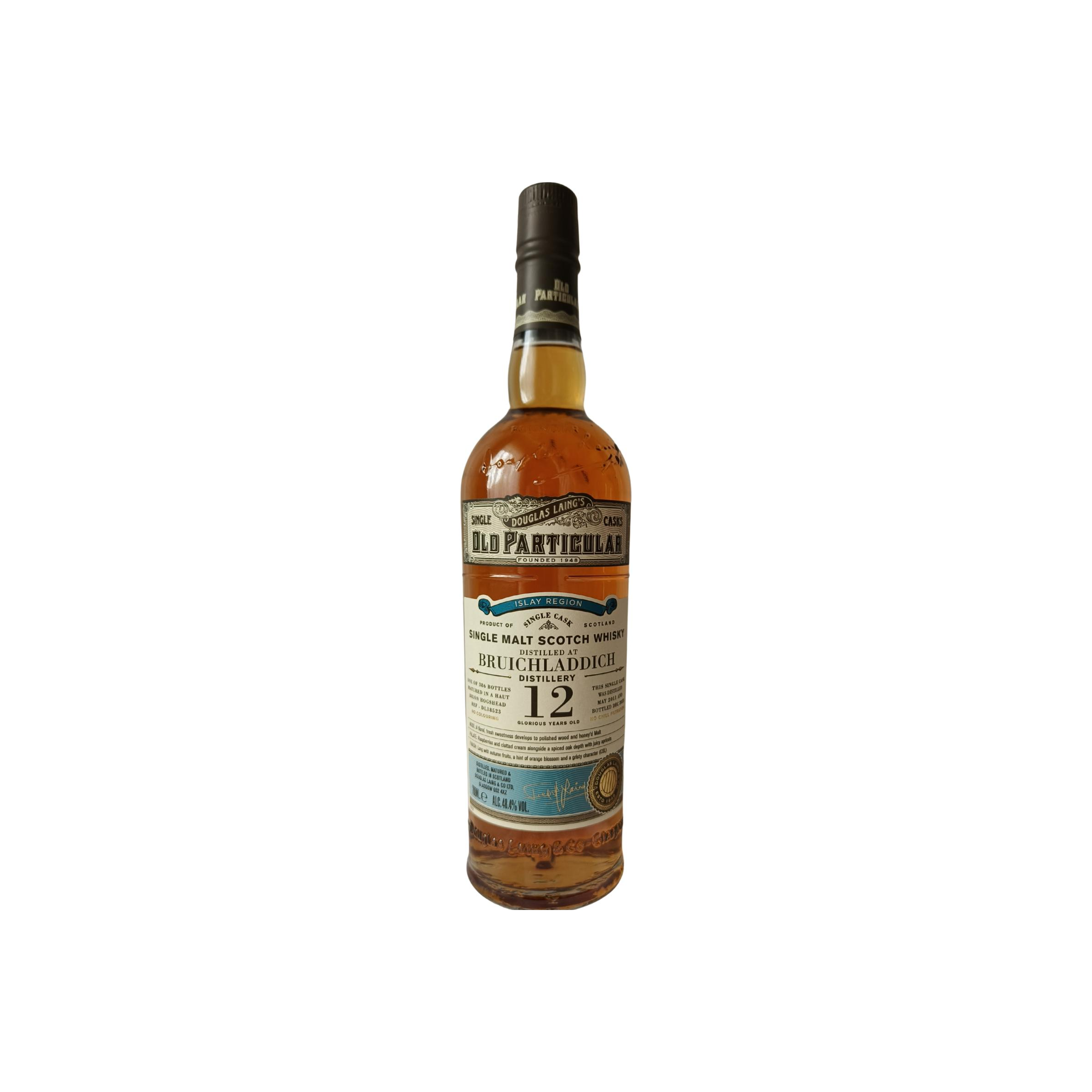 Bruichladdich Old Particular 2011 12 Years Single Malt Whisky
