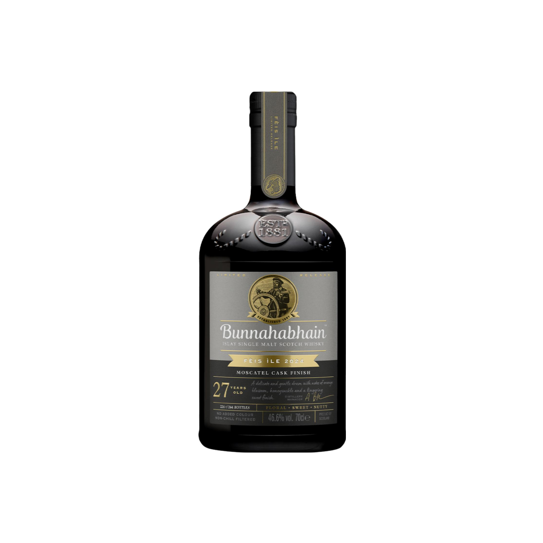 Bunnahabhain 27 Years Single Malt Whisky